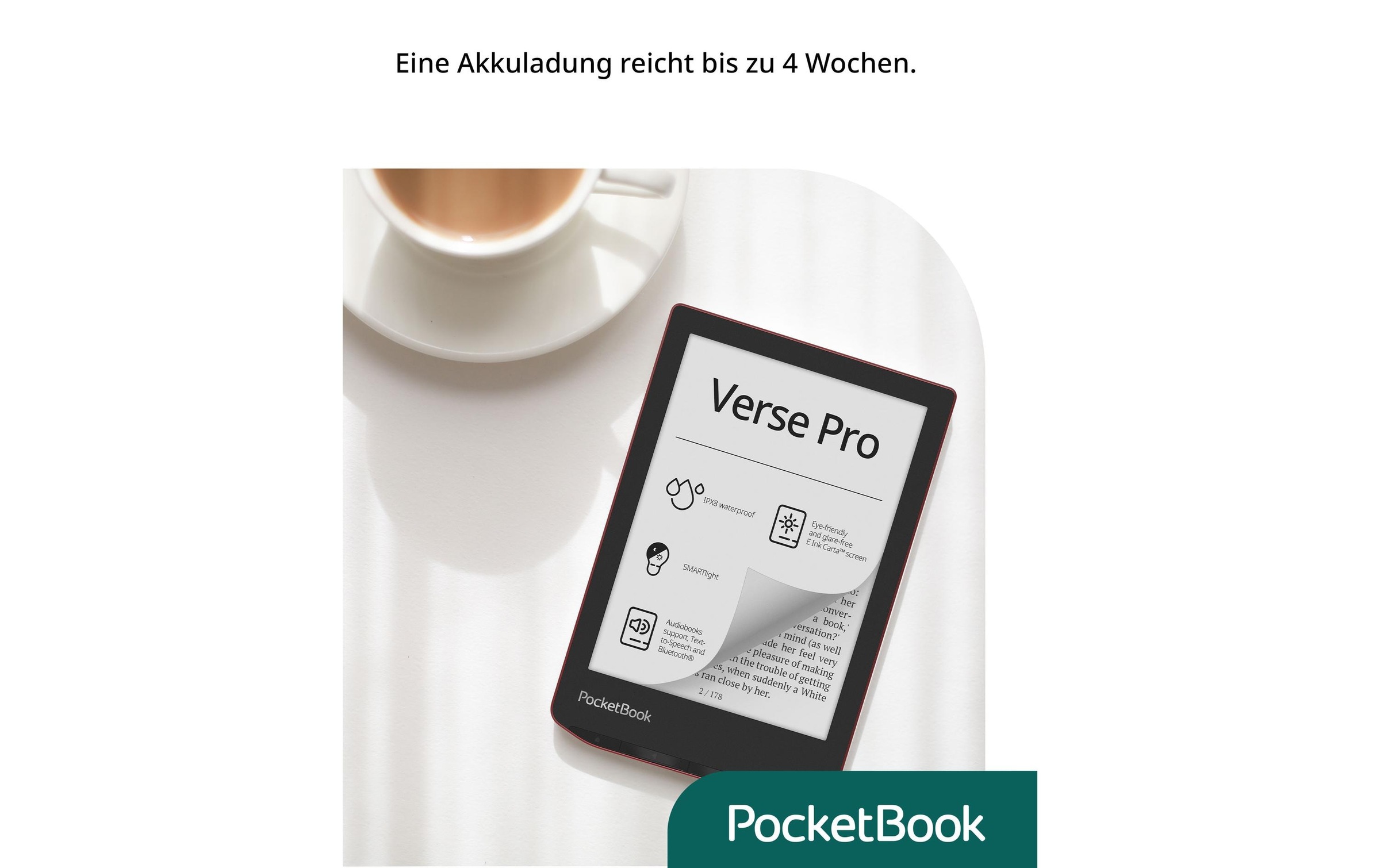 PocketBook E-Book »Reader Verse Pro Passion Red«