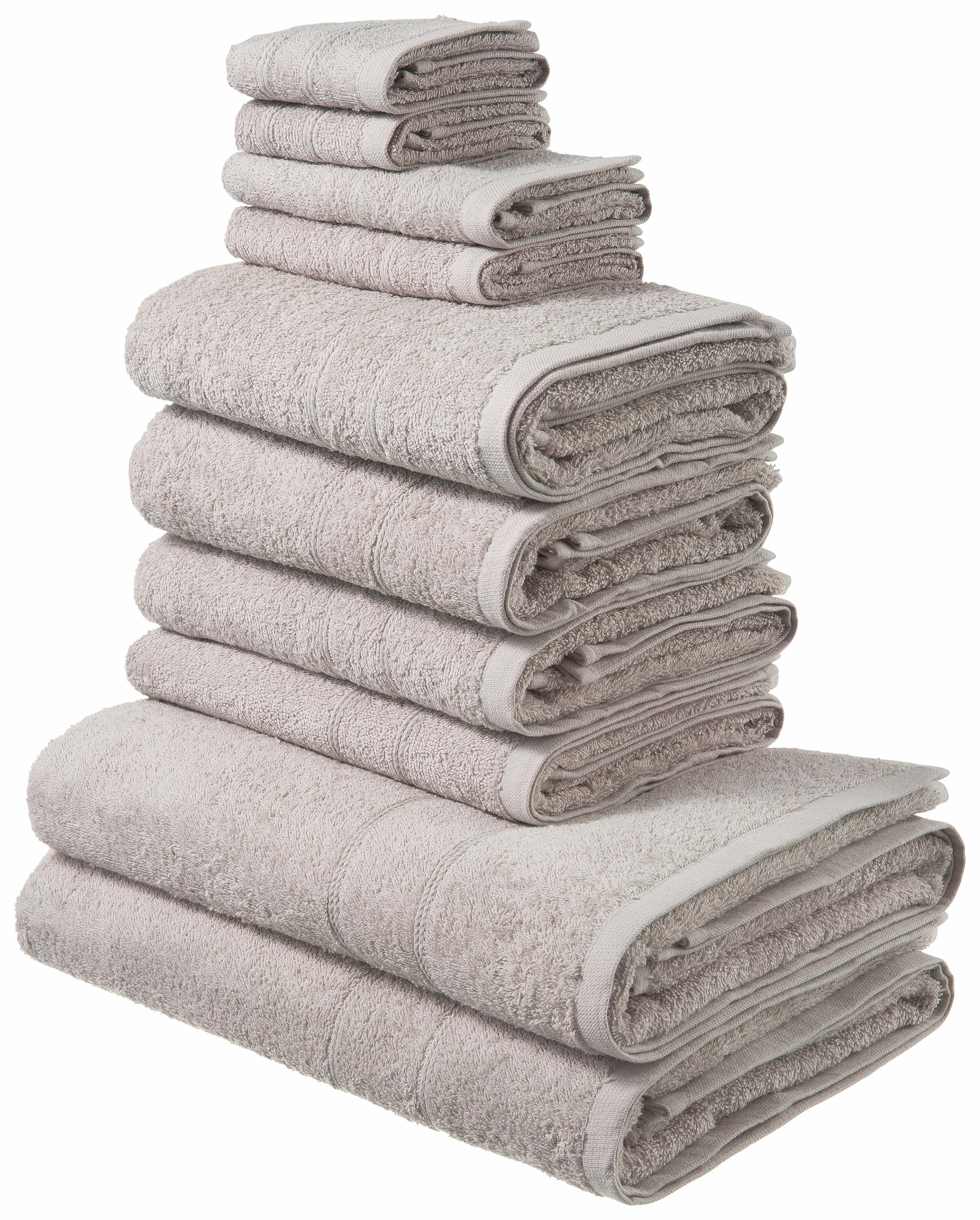 my home Handtuch Set »Inga«, online Handtuchset Bordüre, feiner 10 Baumwolle Jelmoli-Versand mit Set, 100% Walkfrottee, | tlg., Handtücher aus shoppen