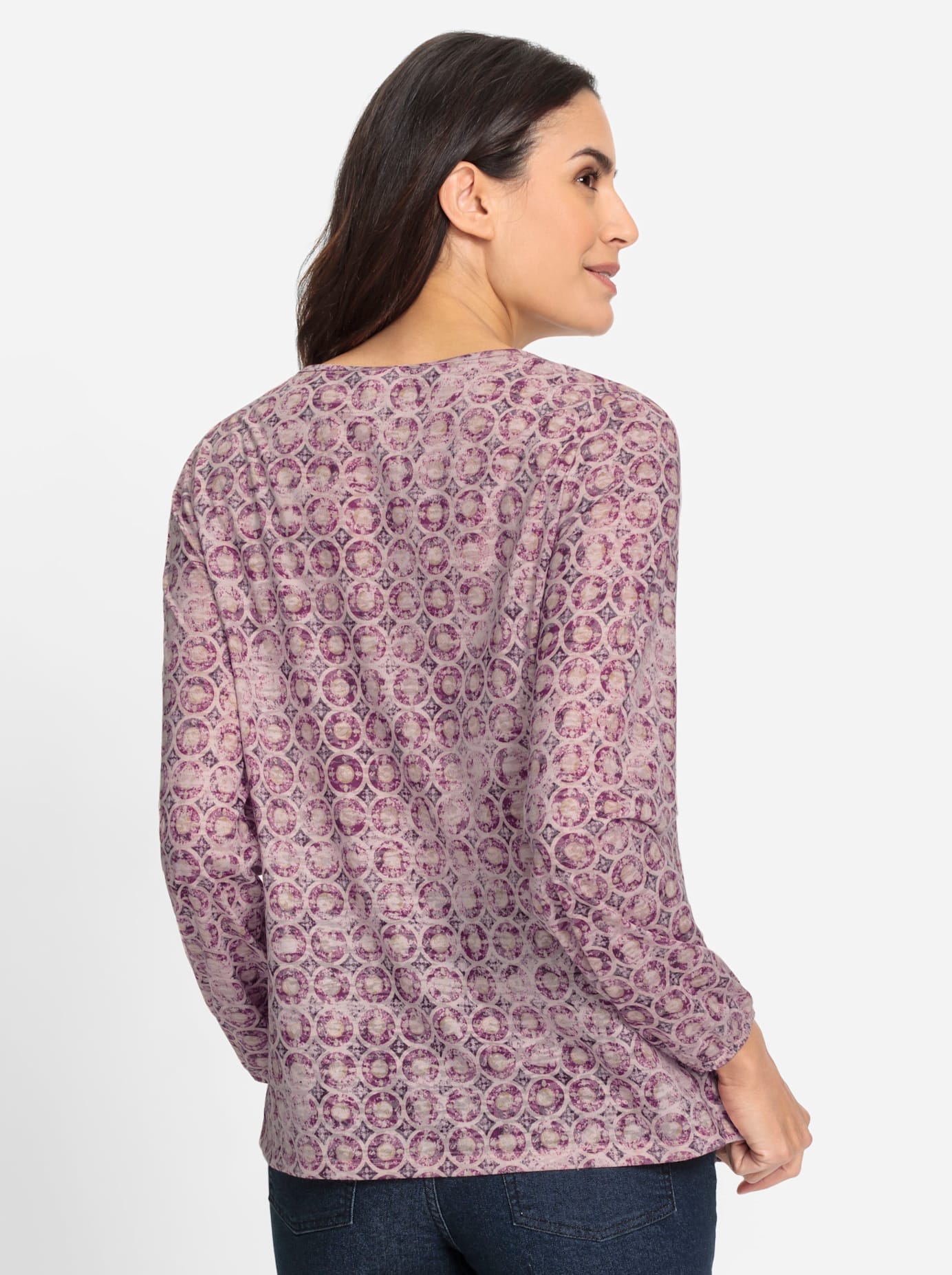 Inspirationen Print-Shirt »Druck-Shirt«, (1 tlg.)