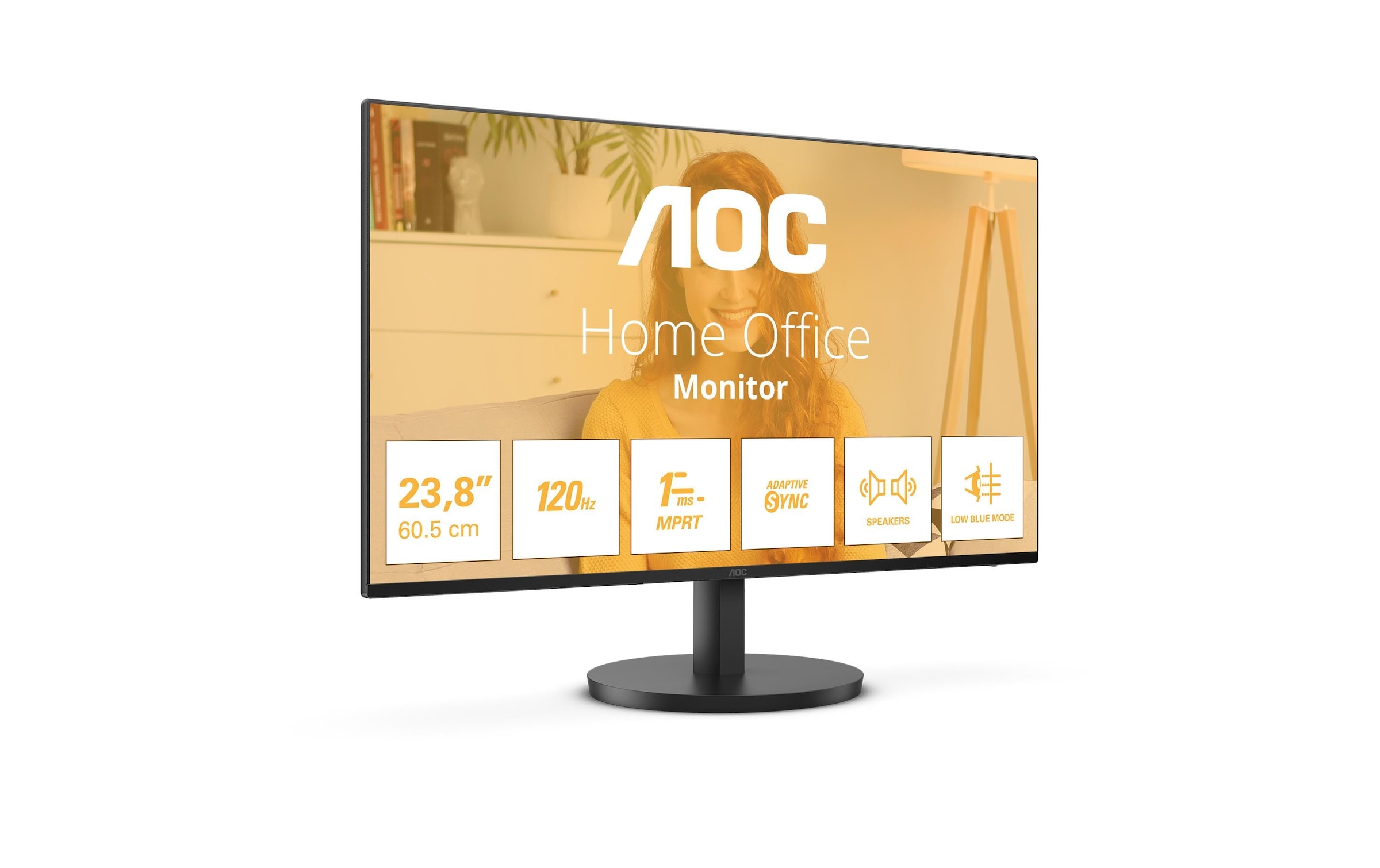 AOC LED-Monitor »24B3QA2«, 60,452 cm/23,8 Zoll, 1920 x 1080 px, Full HD, 120 Hz