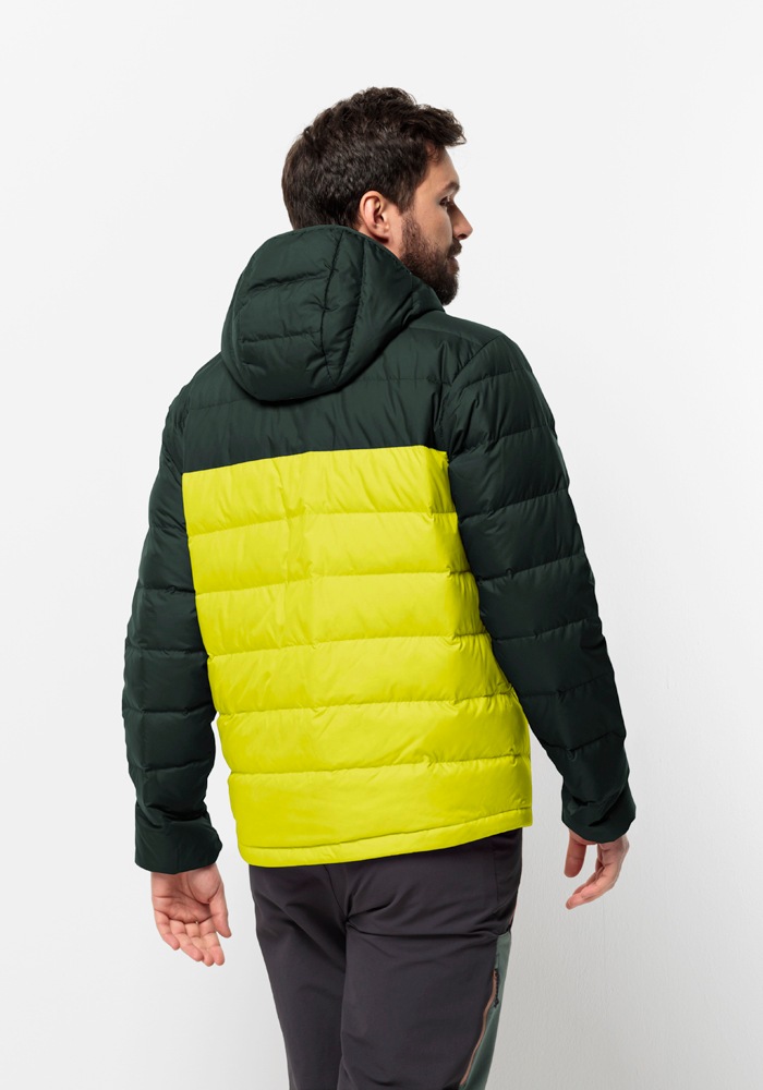Jack Wolfskin Daunenjacke »ATHER DOWN HOODY M RDS«, mit Kapuze