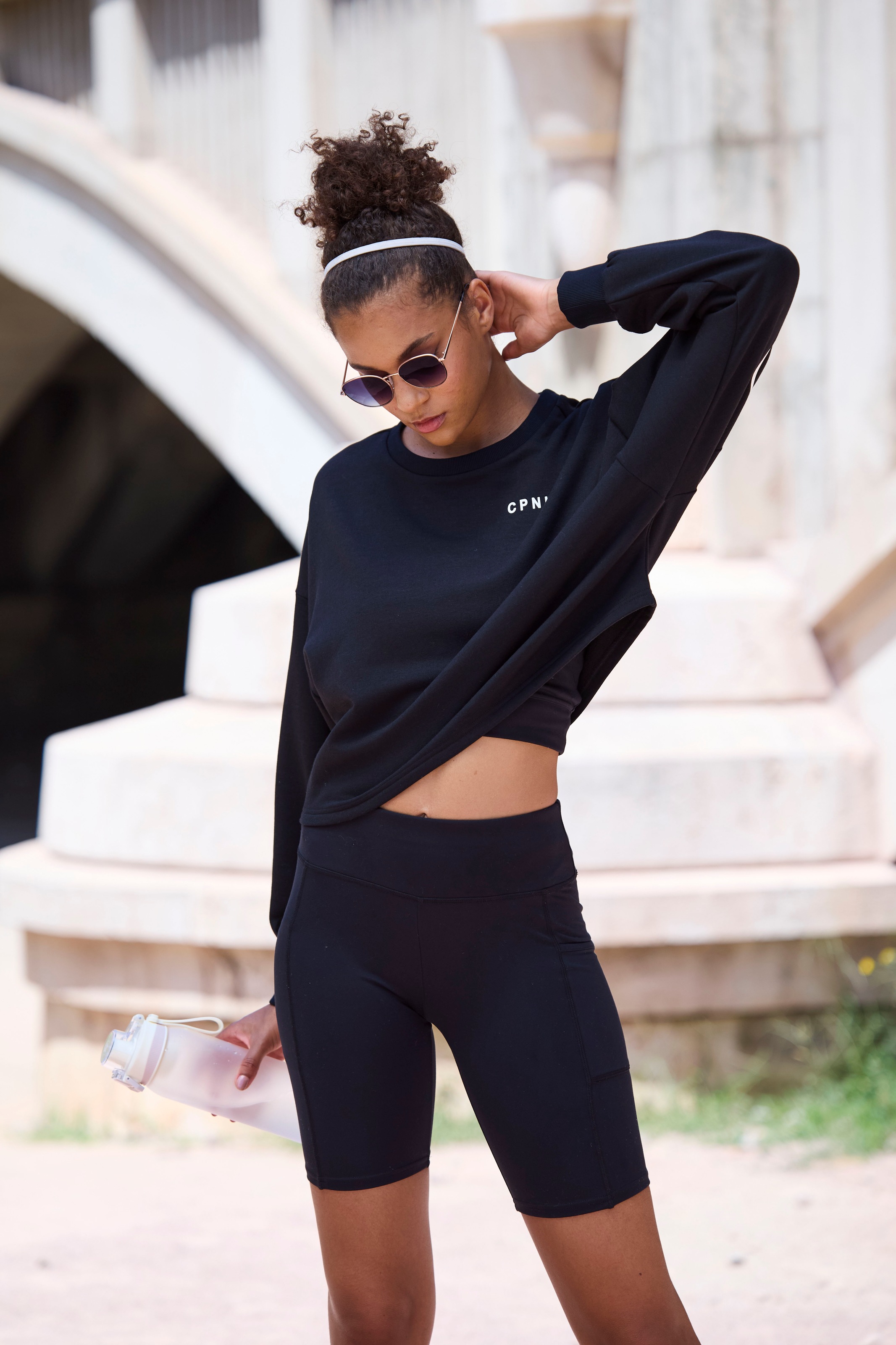 Copenhagen Studios Radlerhose, mit breitem Bündchen