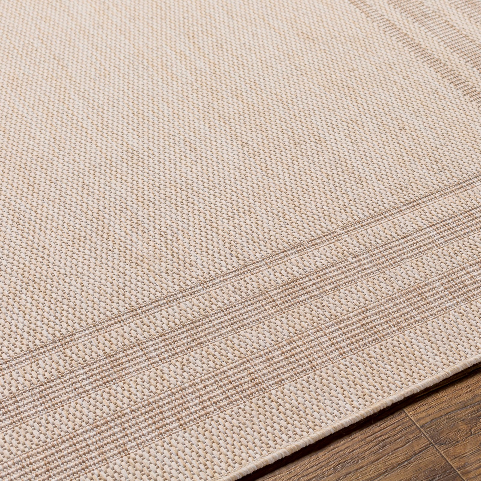 Livabliss Teppich »LENON«, rechteckig, 4 mm Höhe, Teppich In- /Outdoor Boho Jute-Optik, Balkon, Terrasse, Garten, Beige