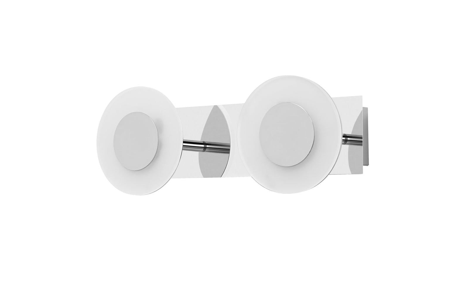 LED Deckenleuchte »SMART+ Orbis Wave, 2 x 5 W, Chrome, 32 cm« Kaltweiss Neutralweiss Tageslichtweiss Warmweiss