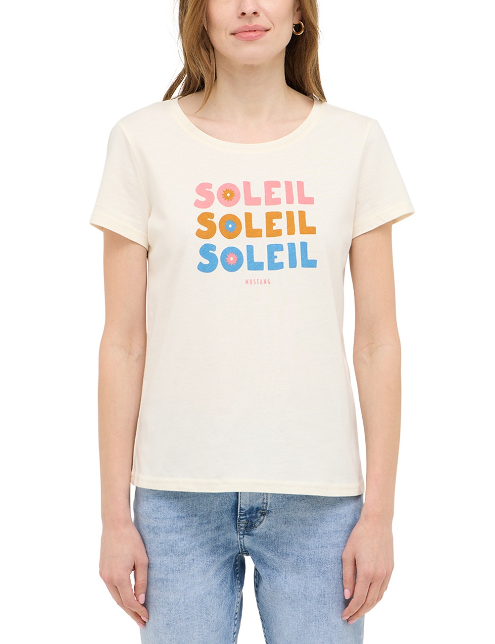 MUSTANG Kurzarmshirt »Damen Style Alma«