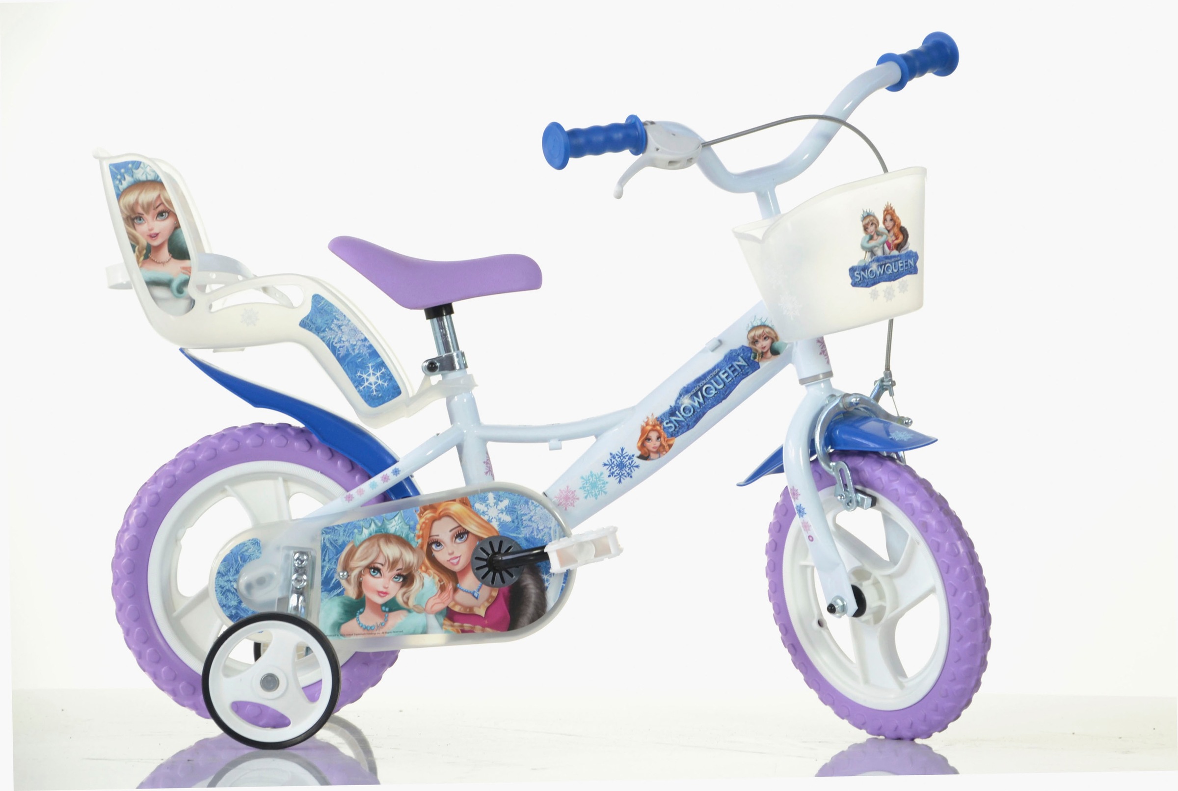 Mädchen Fahrrad Dino Fahrräder SNOW QUEEN