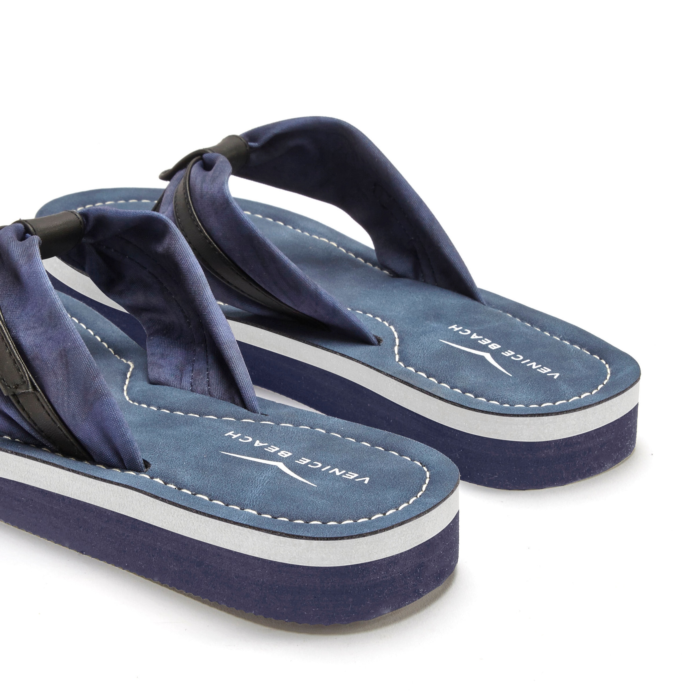 Venice Beach Badezehentrenner, Flip Flop mit modischem Print VEGAN