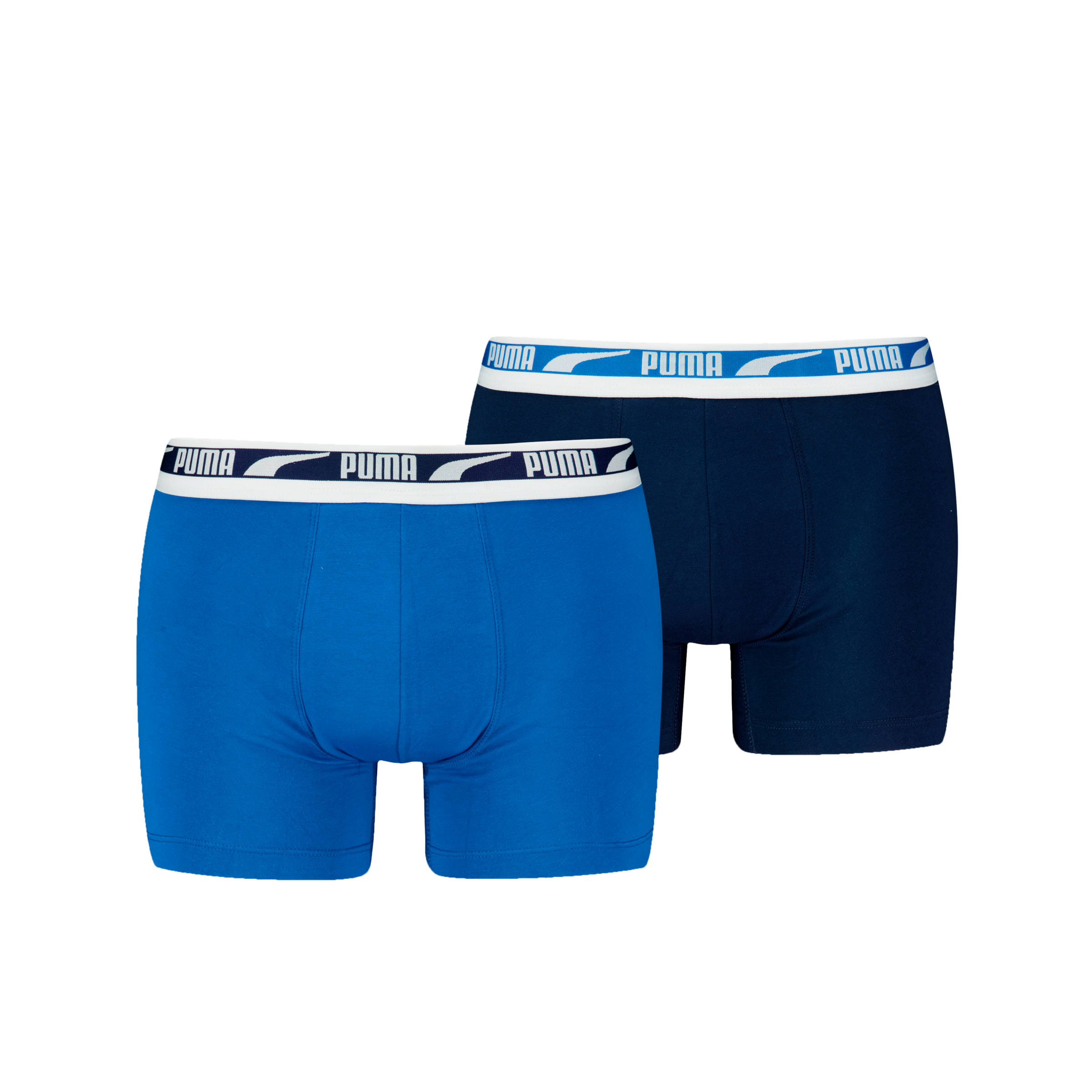 PUMA Boxershorts »PUMA MEN EVERYDAY MULTI LOGO BOXERS 2P« 2er Pack, Komfortabler Logobund