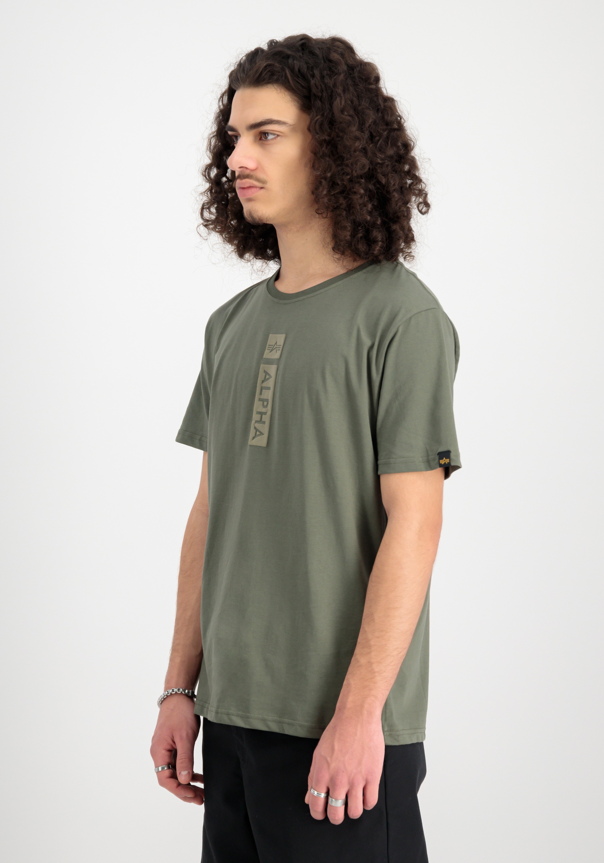 Alpha Industries T-Shirt »Alpha Puff Print T-Shirt«