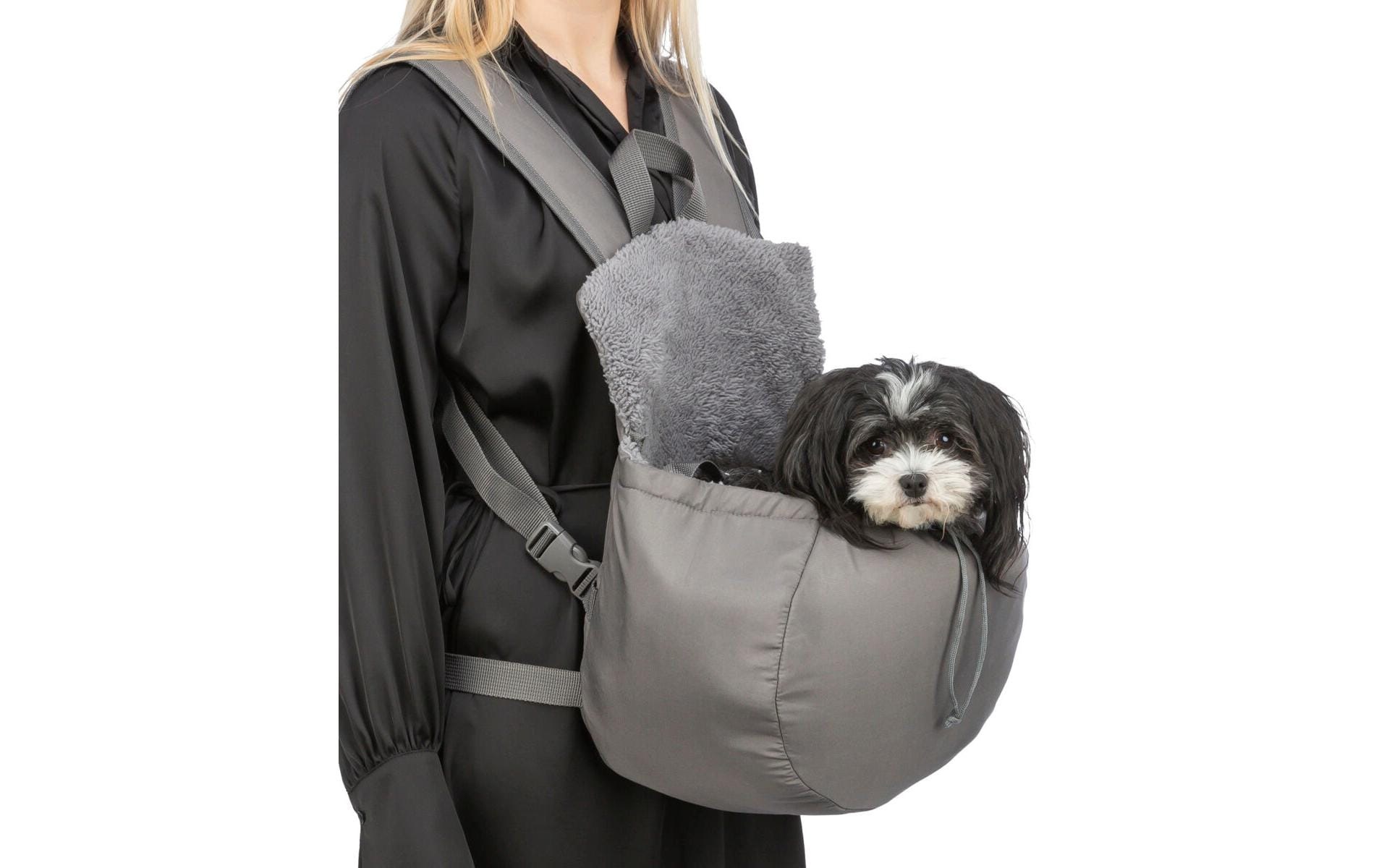 TRIXIE Tiertransporttasche "Molly 25 × 38 × 17 cm Grau" bis 4 kg