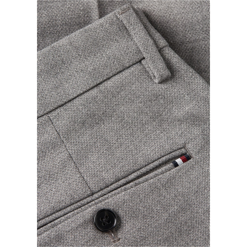 Tommy Hilfiger 5-Pocket-Hose »BLEECKER FAKE SOLID WOOL LOOK«