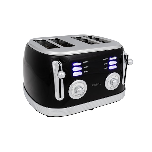 ➥ FURBER Toaster »4 Schlitz Schwarz«, für 4 Scheiben, 1500 W gleich kaufen  | Jelmoli-Versand