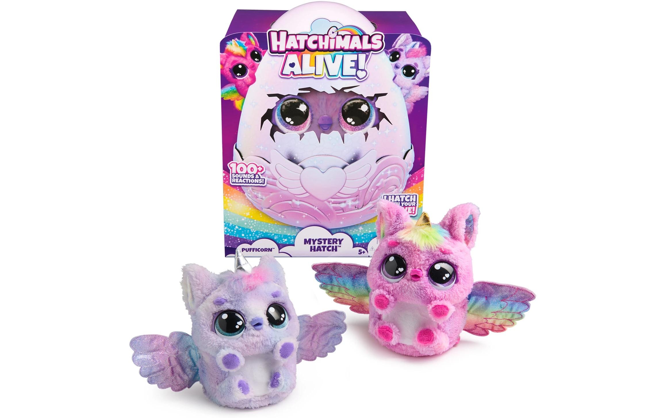 Spielwelt »Spinmaster Hatchimals Secret Hatch Puffacorn Alive assortiert«