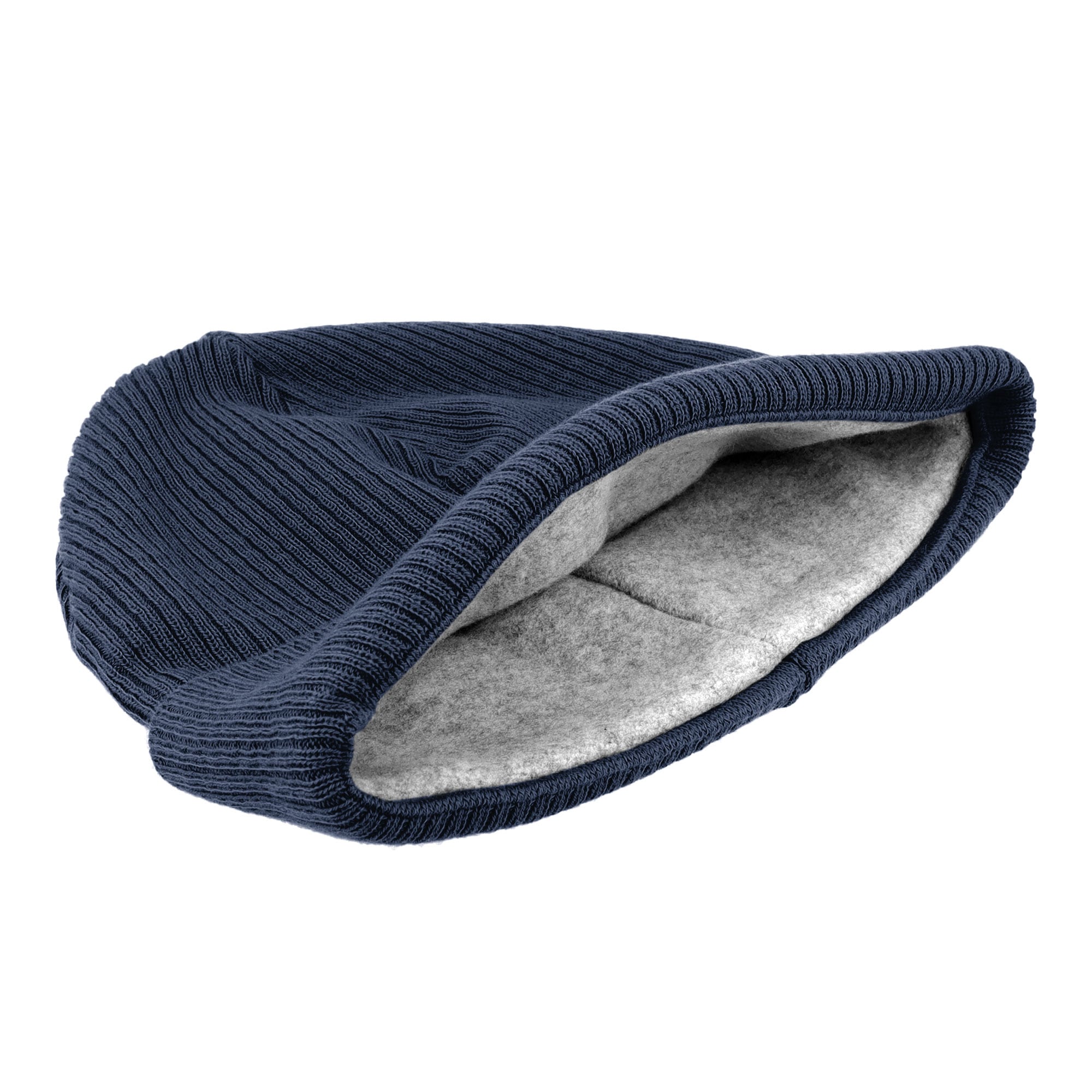 MAXIMO Beanie, aus Baumwolle, wärmend, gefüttert, unifarben
