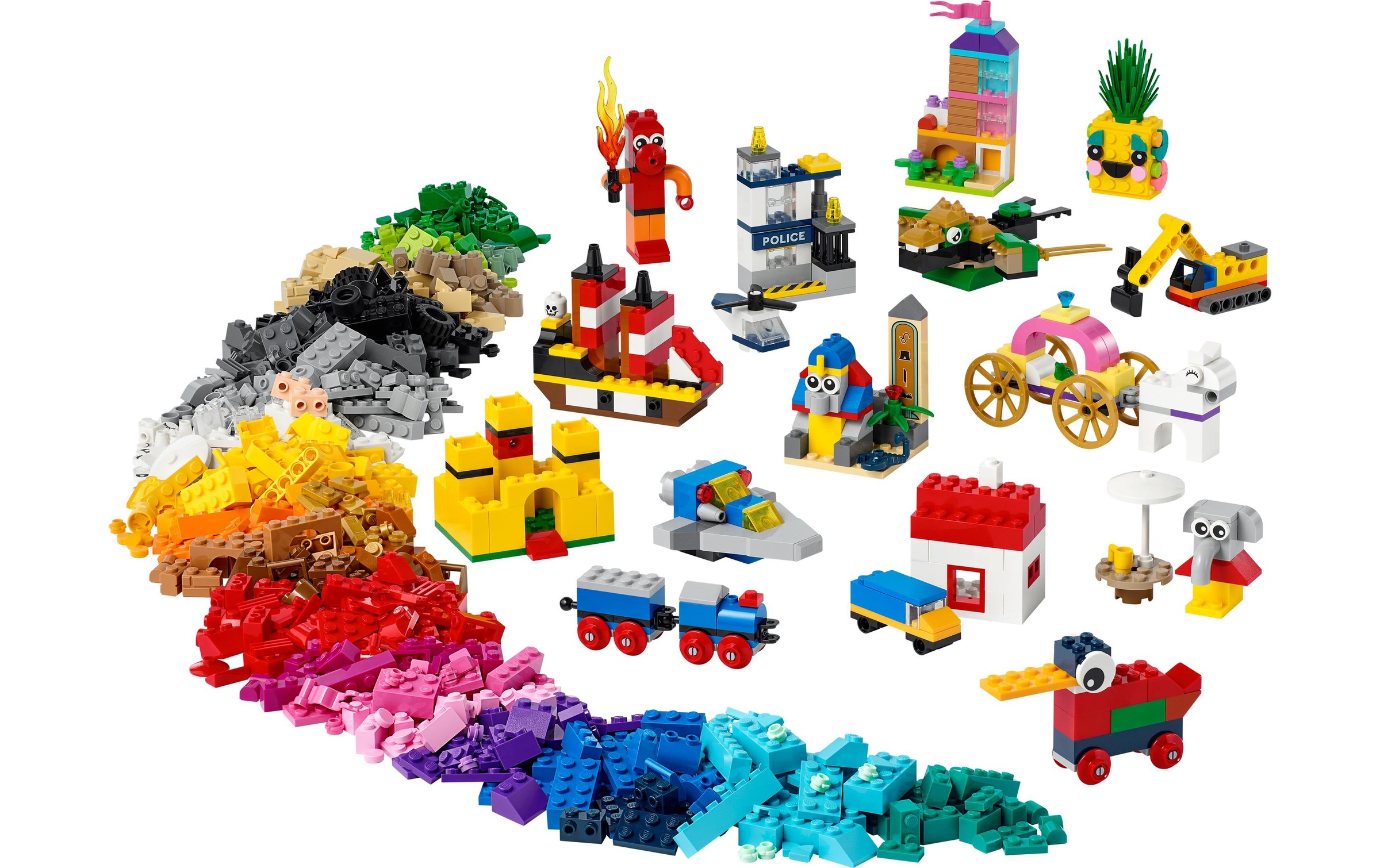LEGO® Spielbausteine »90 Jahre Spielspass 1«, (1100 St.)