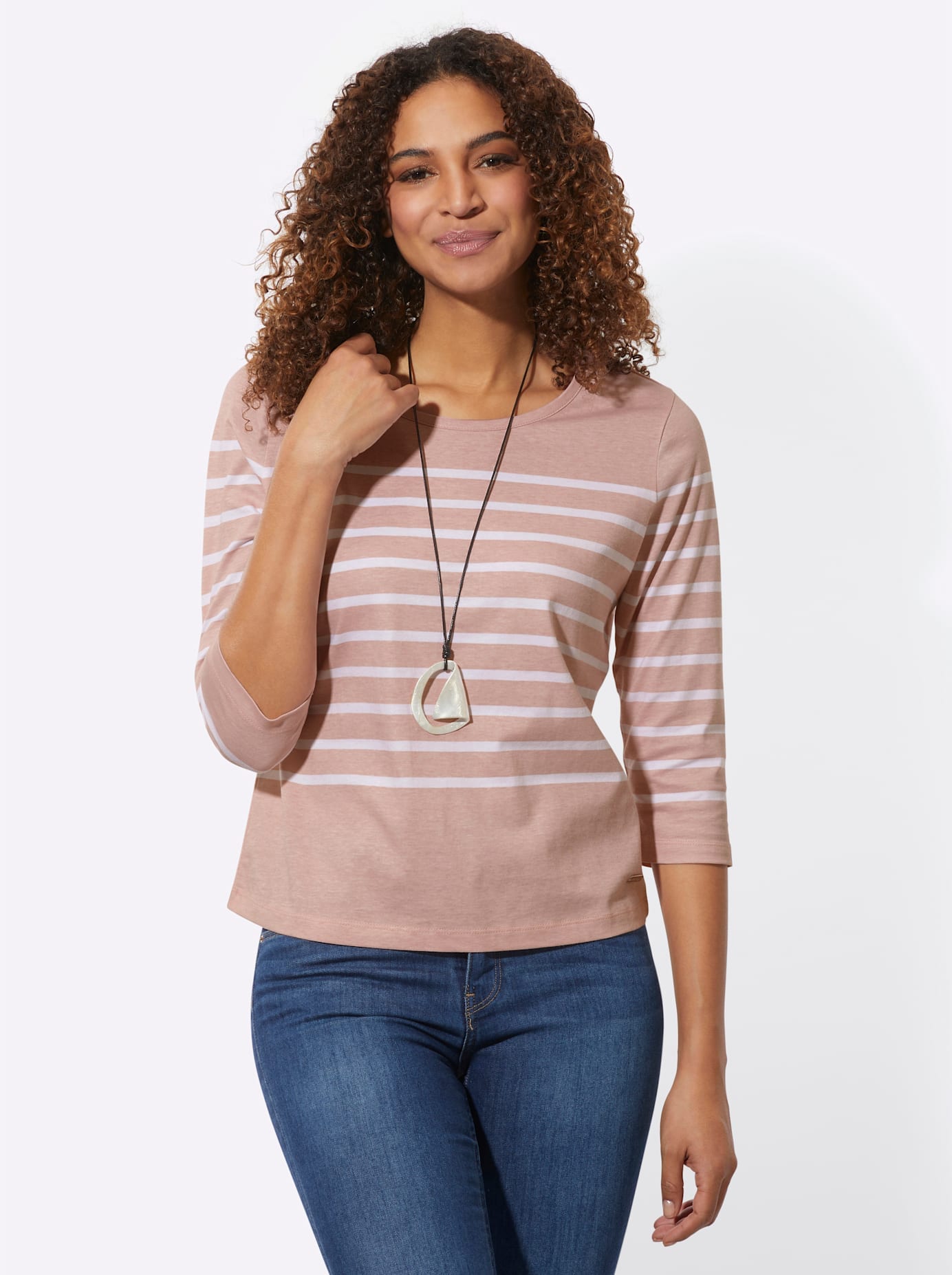 Casual Looks 3/4-Arm-Shirt »Ringelshirt« 1 Stk.