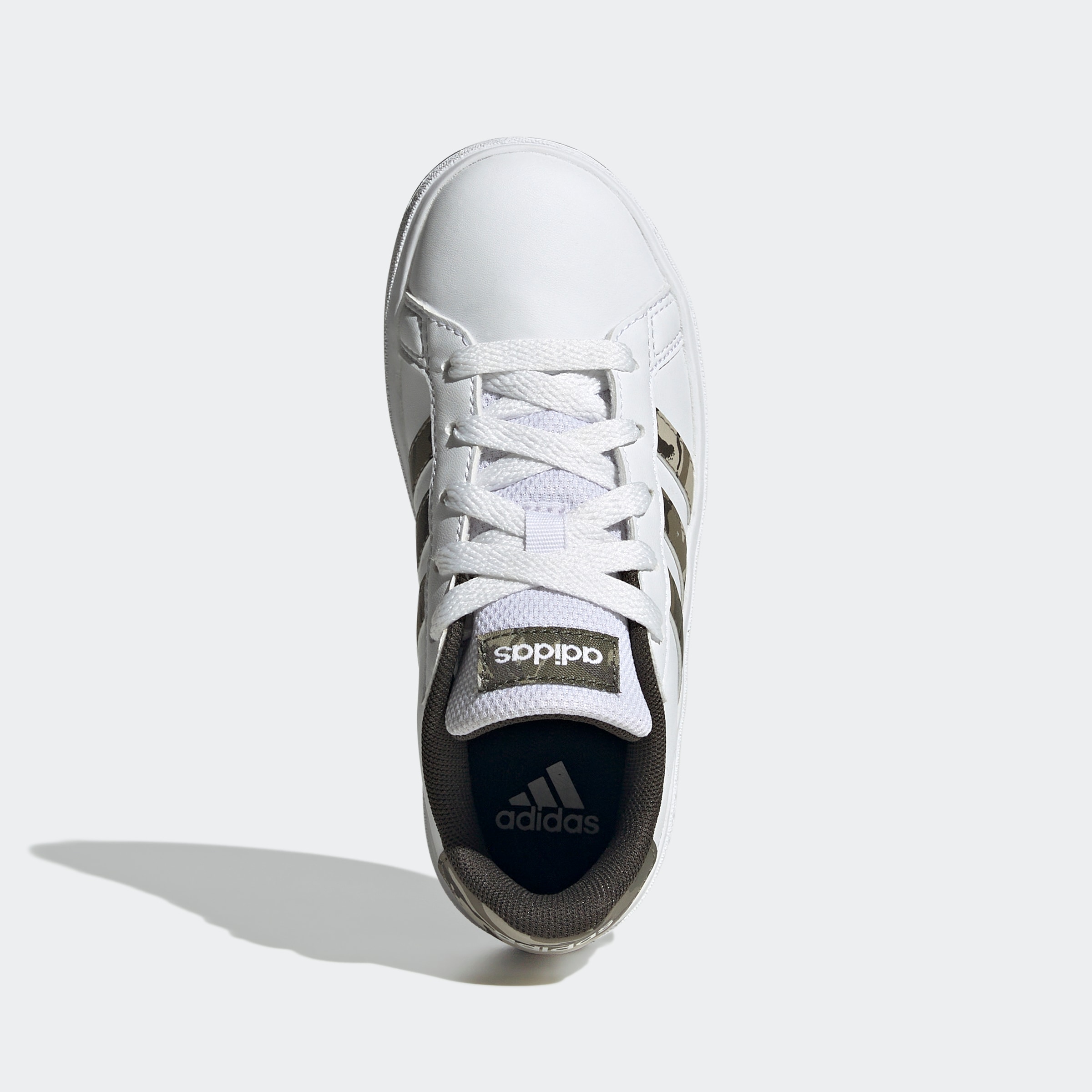 adidas Sportswear Sneaker »GRAND COURT 2.0 KIDS«, Design auf den Spuren des adidas Superstar