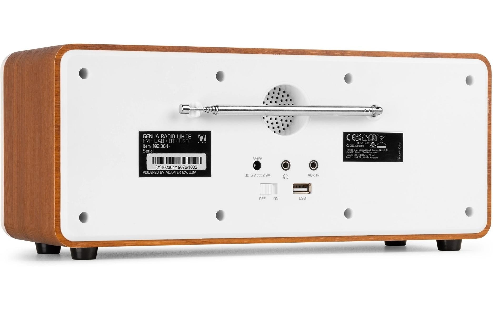 AUDIZIO Digitalradio (DAB+) »Genua«, (Digitalradio (DAB+)-FM-Tuner)