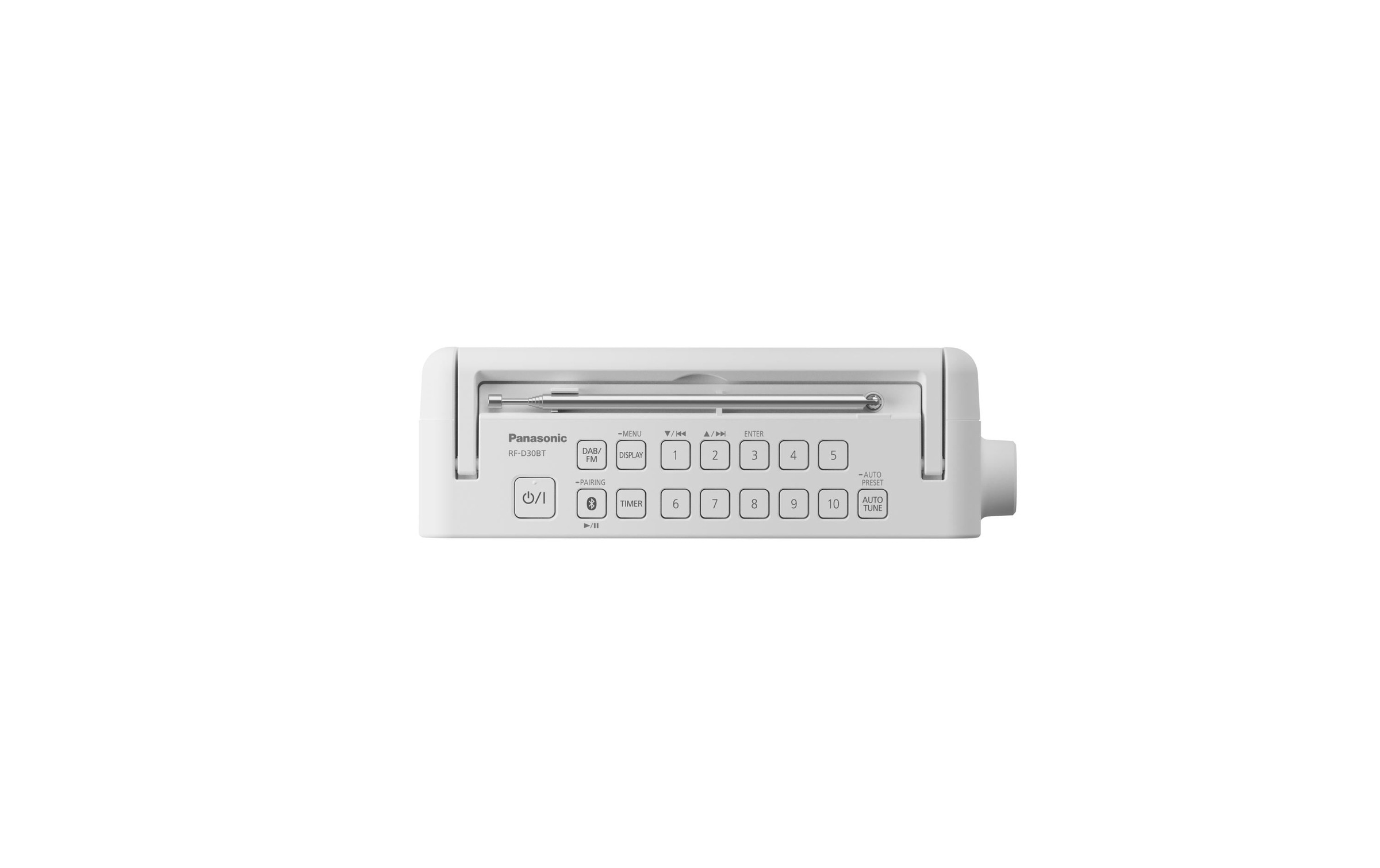 Panasonic Digitalradio (DAB+) »RF-D30BTEG«, (Digitalradio (DAB+)-FM-Tuner)