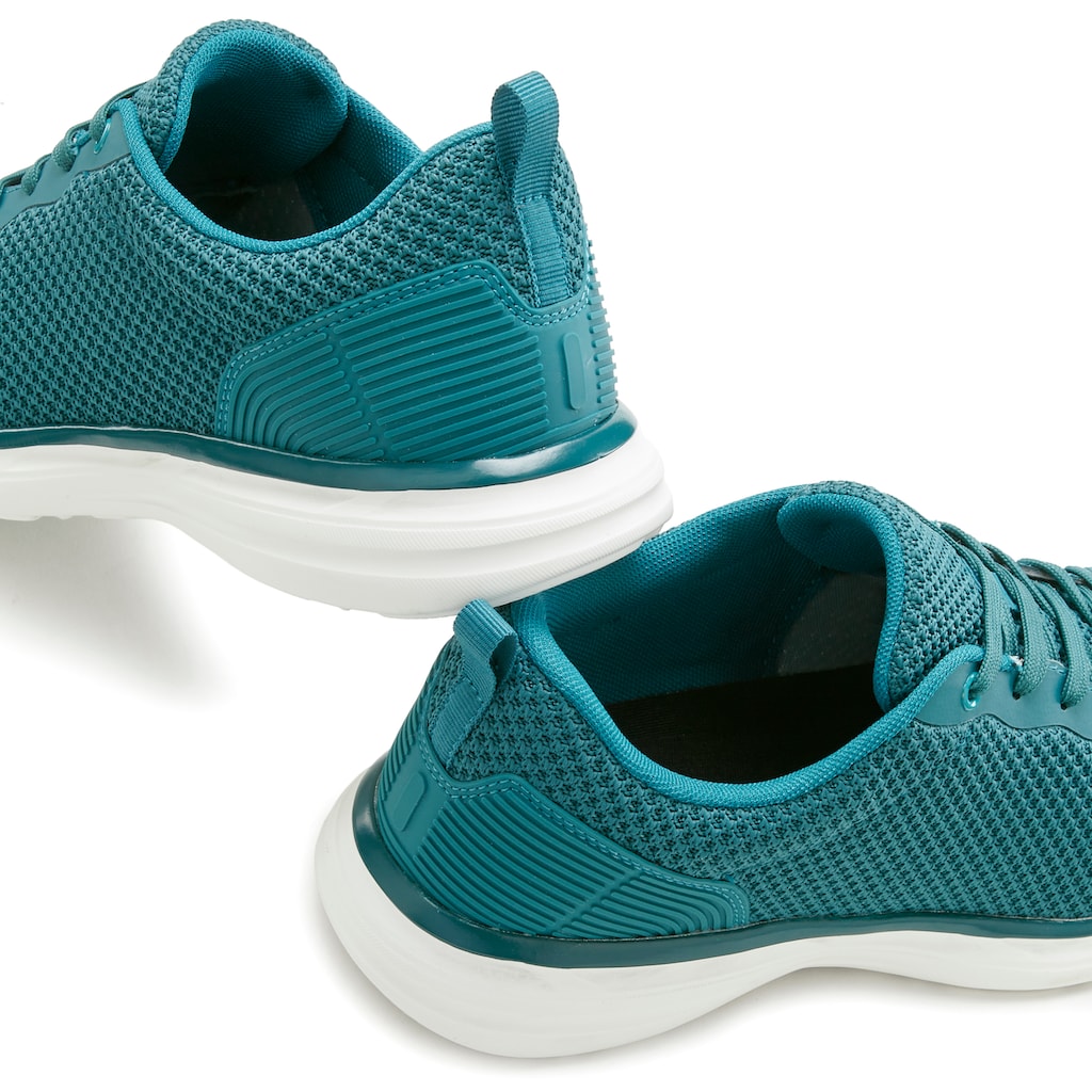 LASCANA Sneaker »Freizeitschuh, Halbschuh,«, Schnürhalbschuh, ultraleicht, softe herausnehmbare Innensohle VEGAN