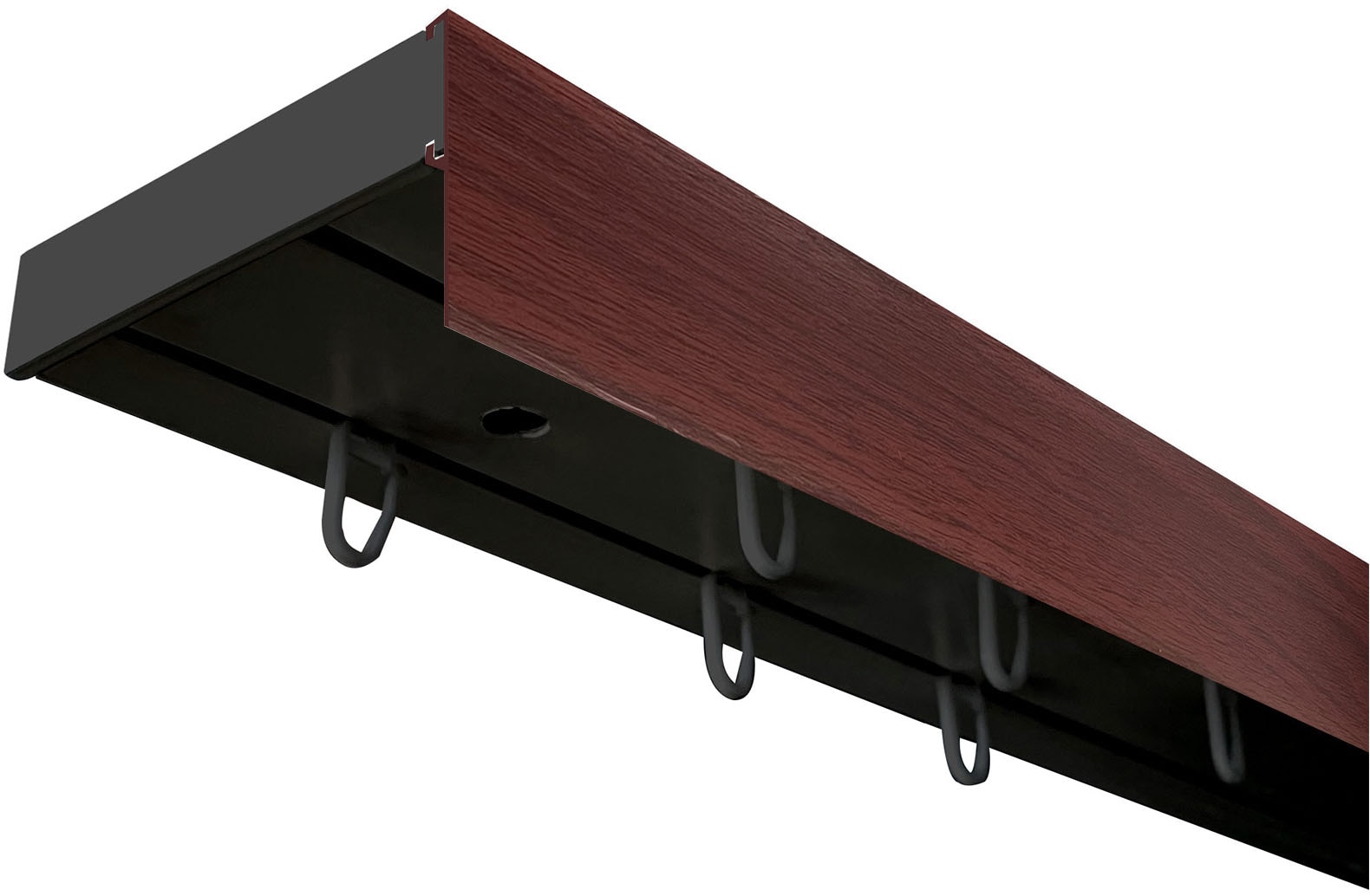 SN DECO GROUP Gardinenschiene »Vorhangschiene SH mit Blende« 2 läufig-läufig Fixmass