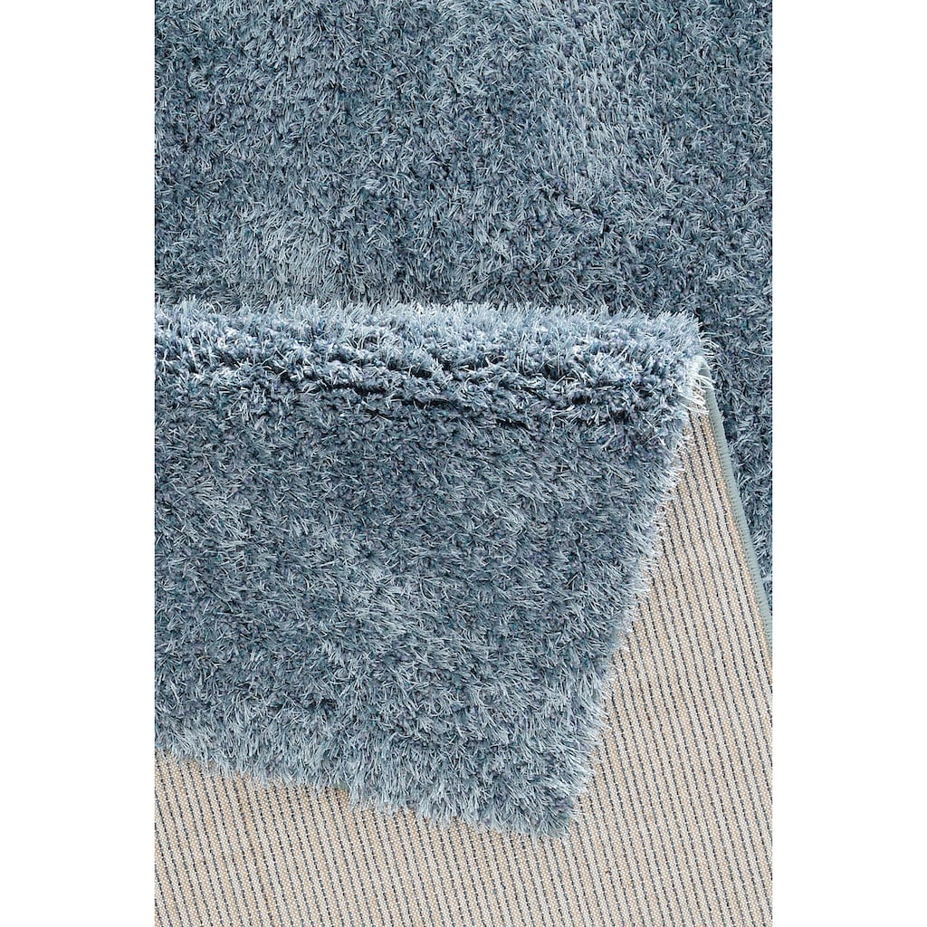 andas Hochflor-Teppich »Menka«, rechteckig, Shaggy-Teppich, Uni-Farben, besonders weich und kuschelig