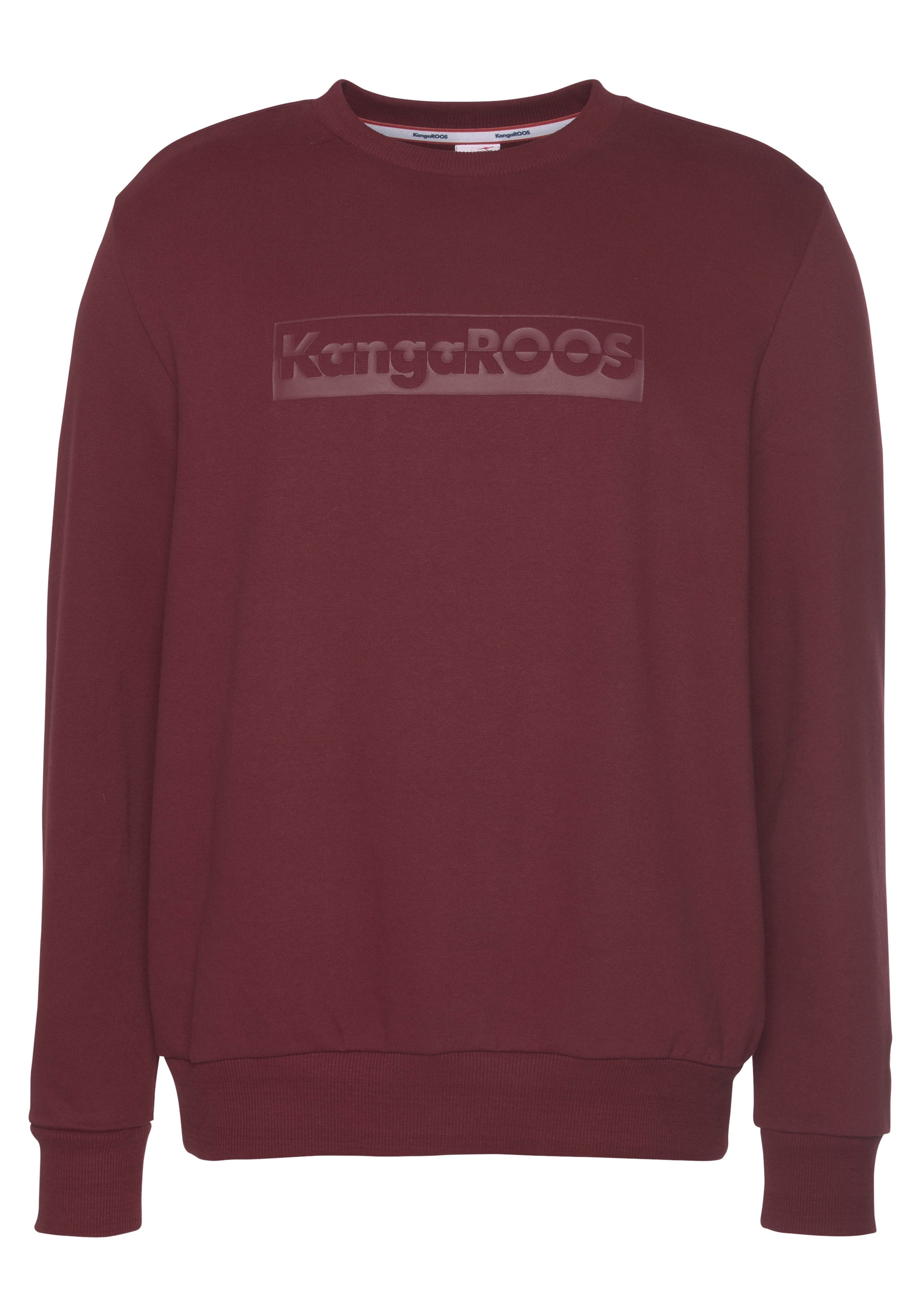 KangaROOS Sweatshirt, mit grossem Logofrontprint