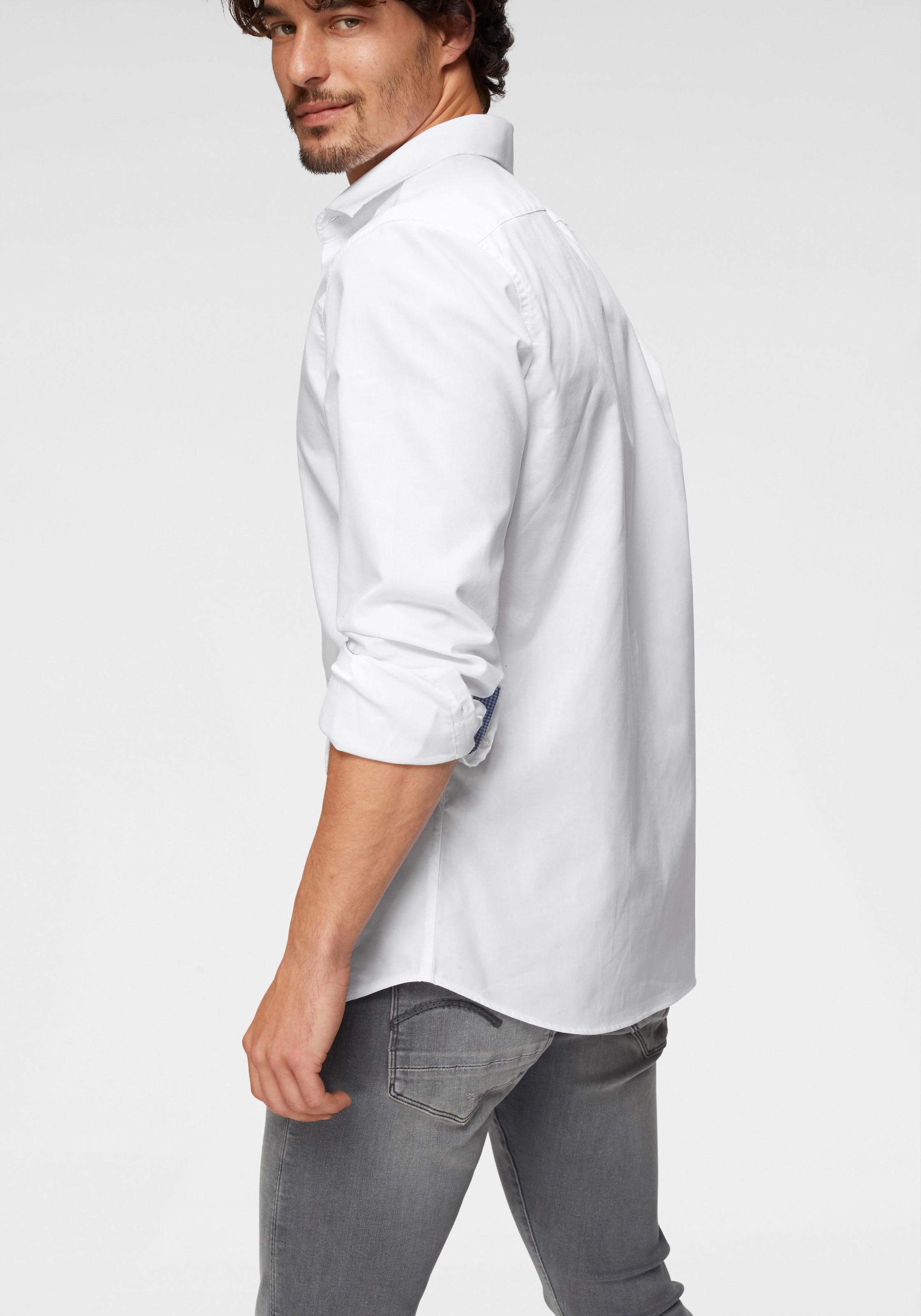 SELECTED HOMME Langarmhemd »SLHSLIMNEW-MARK SHIRT LS NOOS«
