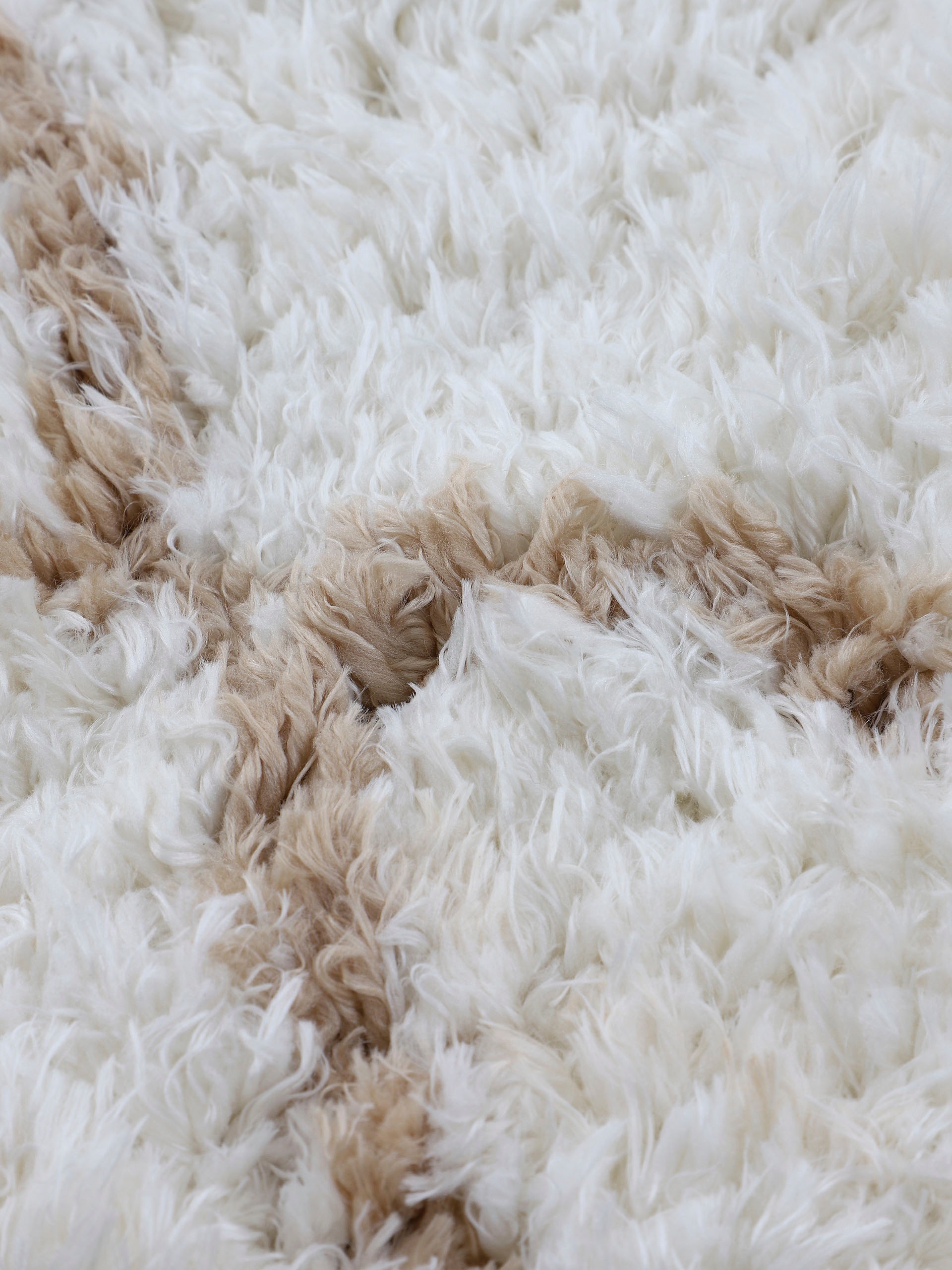 carpetfine Hochflor-Teppich »Eddy«, rund, 30 mm Höhe, Shaggy Langflor mit Fransen, starke Grössenauswahl, Wohnzimmer