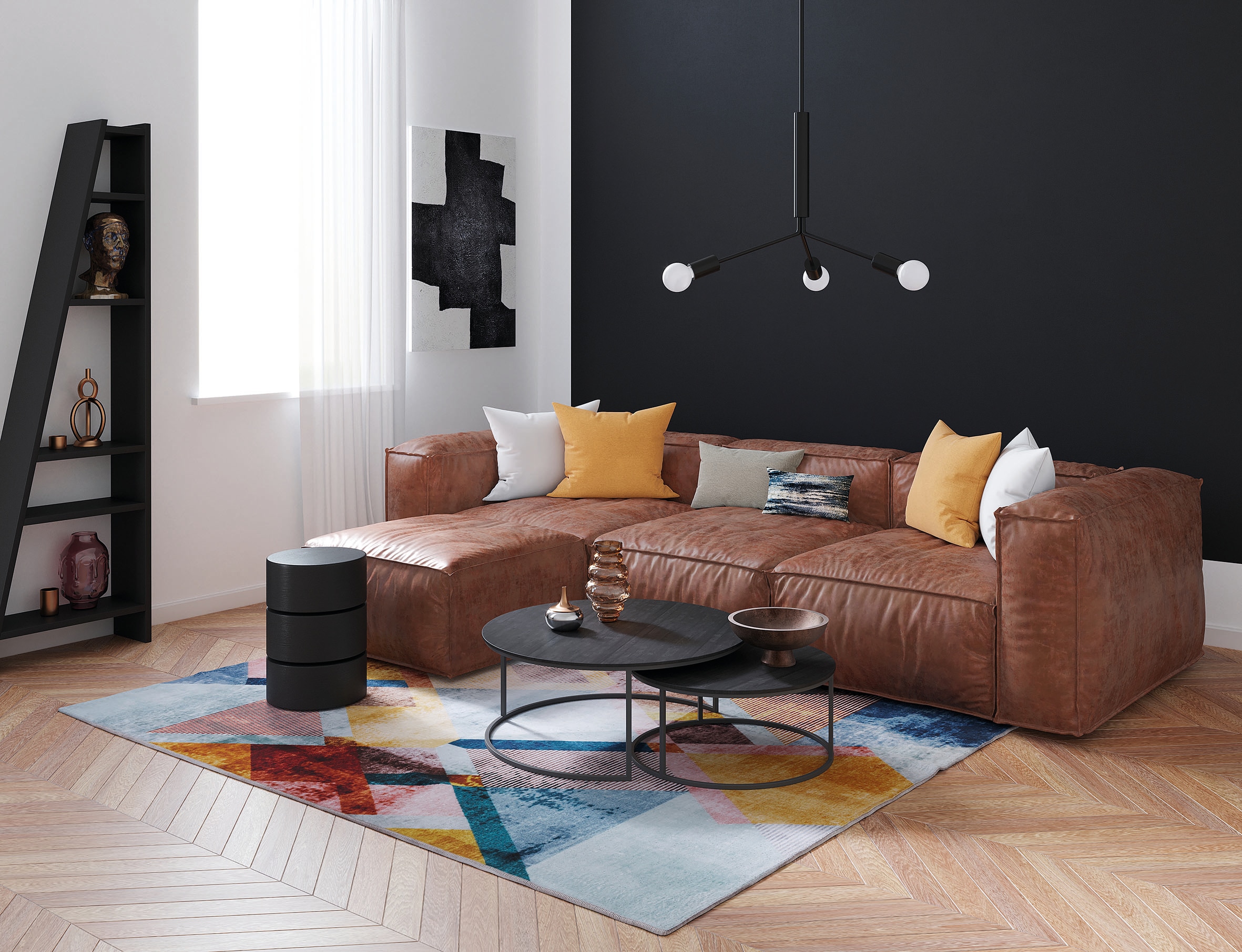 Gino Falcone Teppich »Rachele GF-088«, rechteckig, Kurzflor, modernes  Design, ideal im Wohnzimmer & Schlafzimmer online shoppen | Jelmoli-Versand