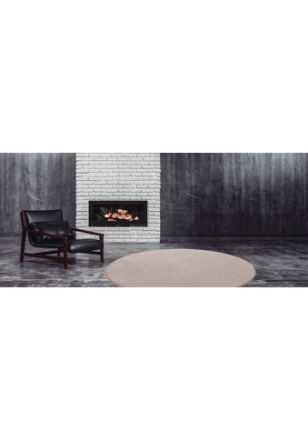 Living Line Teppich »Dream«, rund, 13 mm Höhe, Velours, ideal im Wohnzimmer &... kaufen