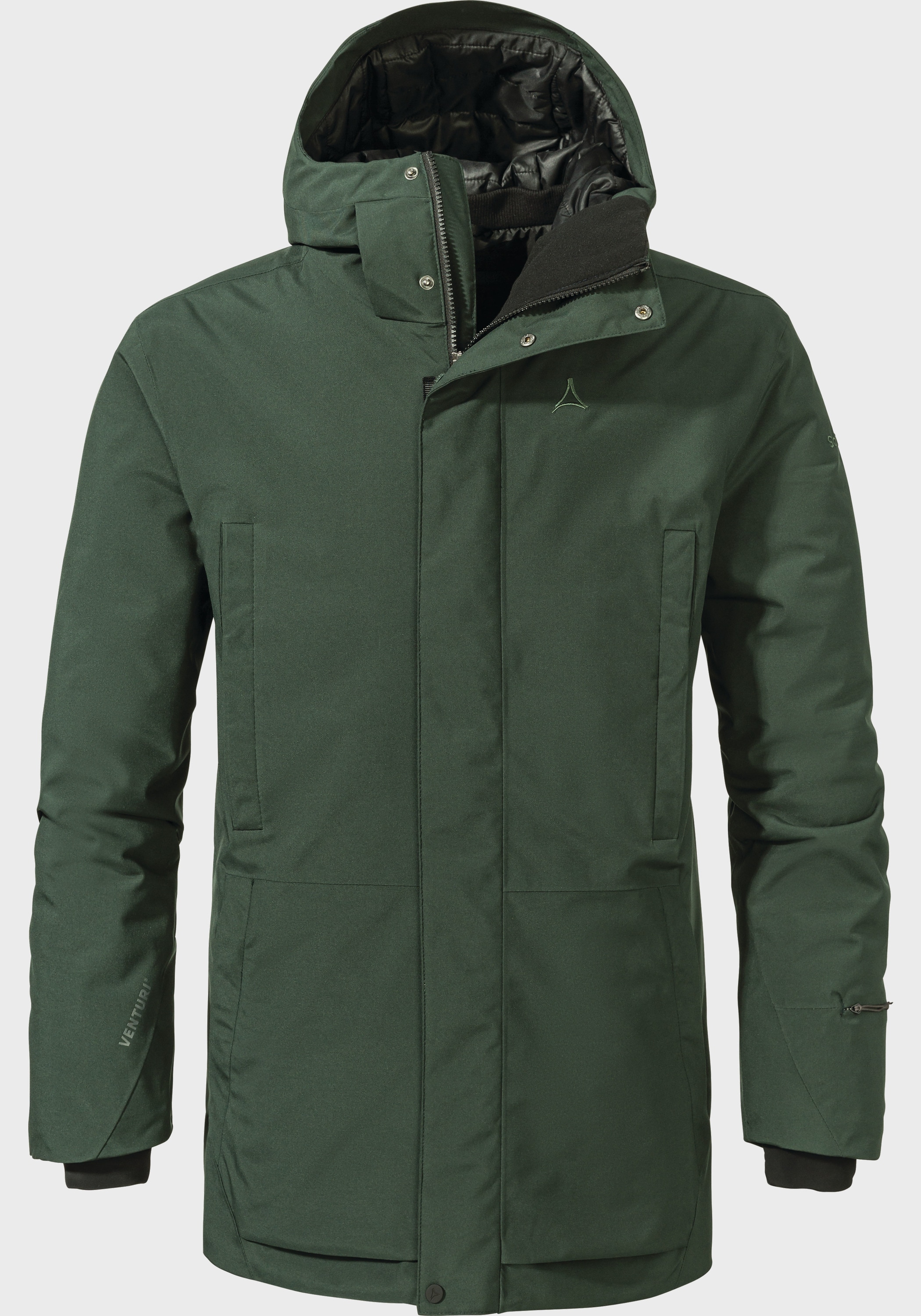 Schöffel Langjacke »Urban Ins Parka Style Crivat MNS« mit Kapuze