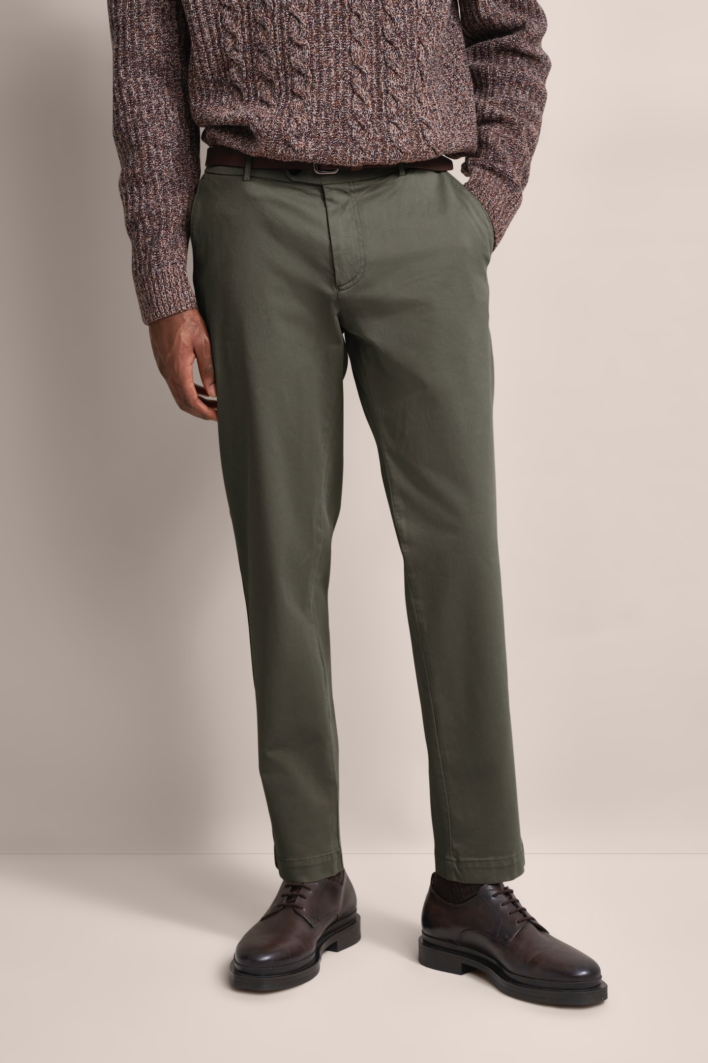 bugatti Stoffhose aus einem Baumwoll-Elasthan-Mix