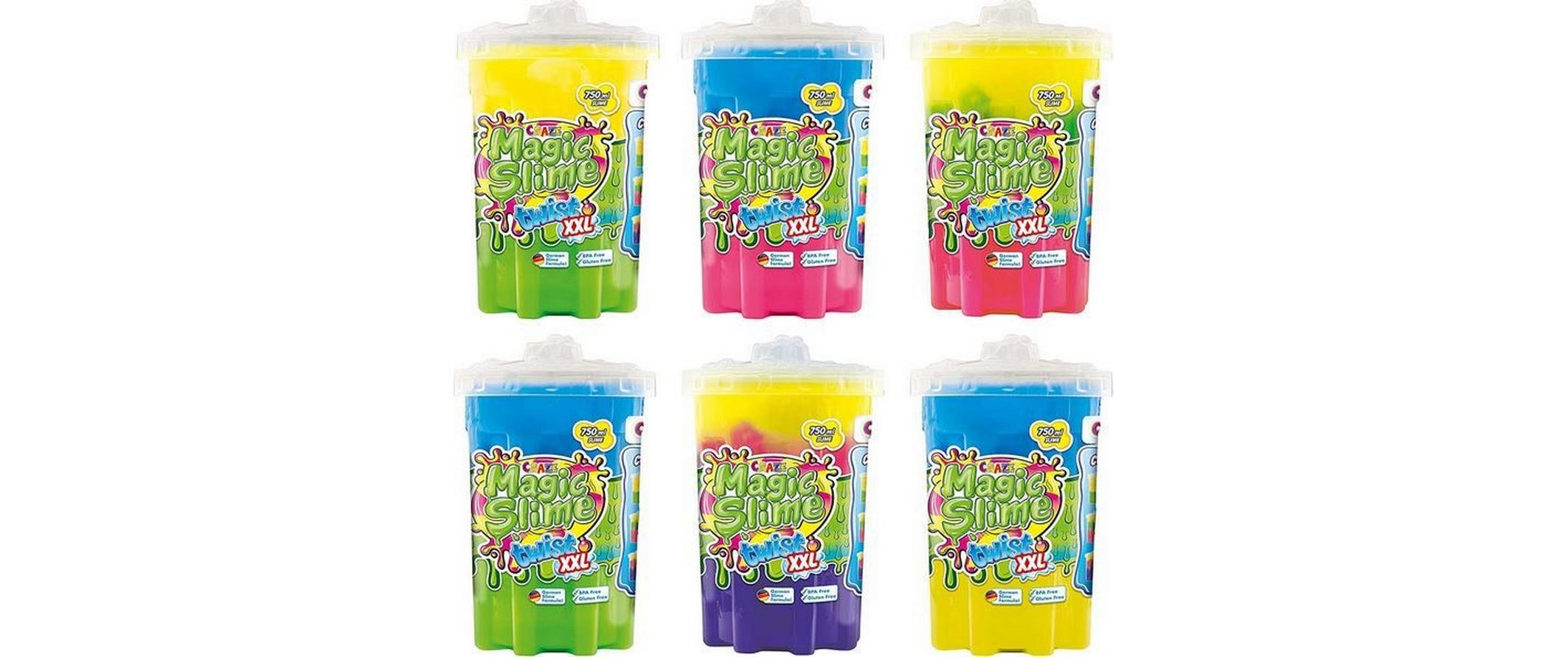 CRAZE Knete »Magic Slime Twist XXL 750 ml«