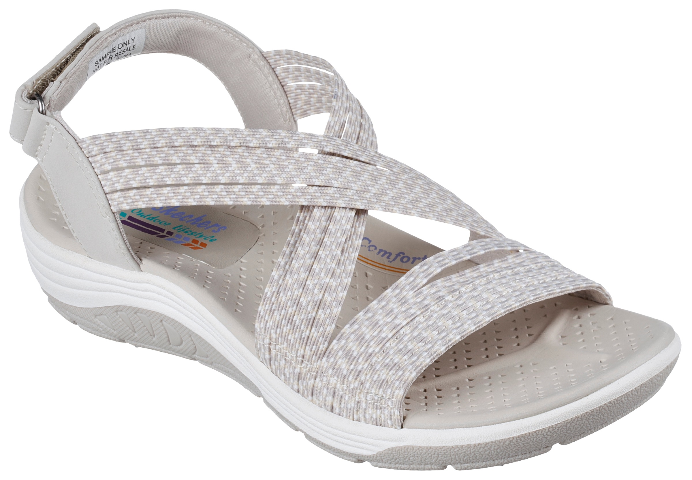 Skechers Riemchensandale »REGGAE CUP-OH, SNAP!«, mit regulierbarem Klettverschluss kaufen