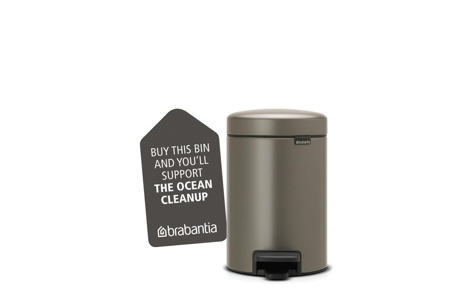 Brabantia Kosmetikeimer »NewIcon 3 l, Platin«, 1 Behälter