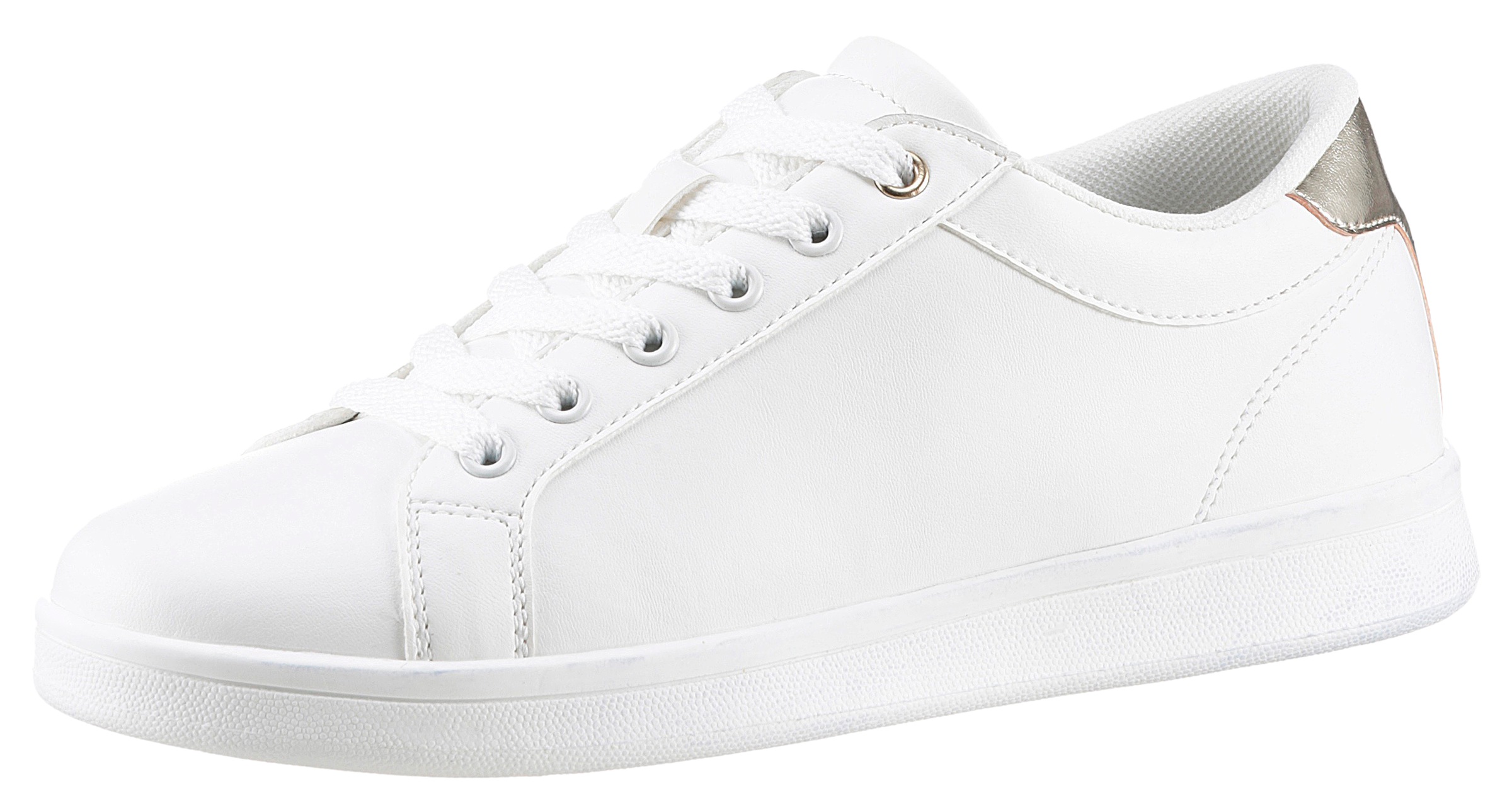 Aniston SHOES Sneaker Schnürschuh, Freizeitschuh mit Metallic-Akzent - NEUE KOLLEKTION