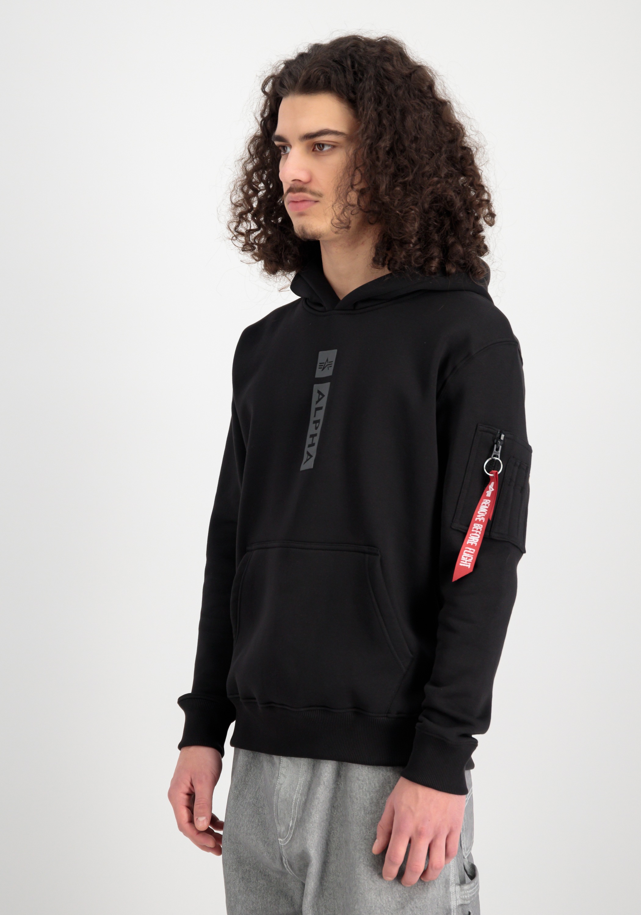Alpha Industries Hoodie »Alpha Industries Men - Hoodies Alpha Puff Print Hoodie«
