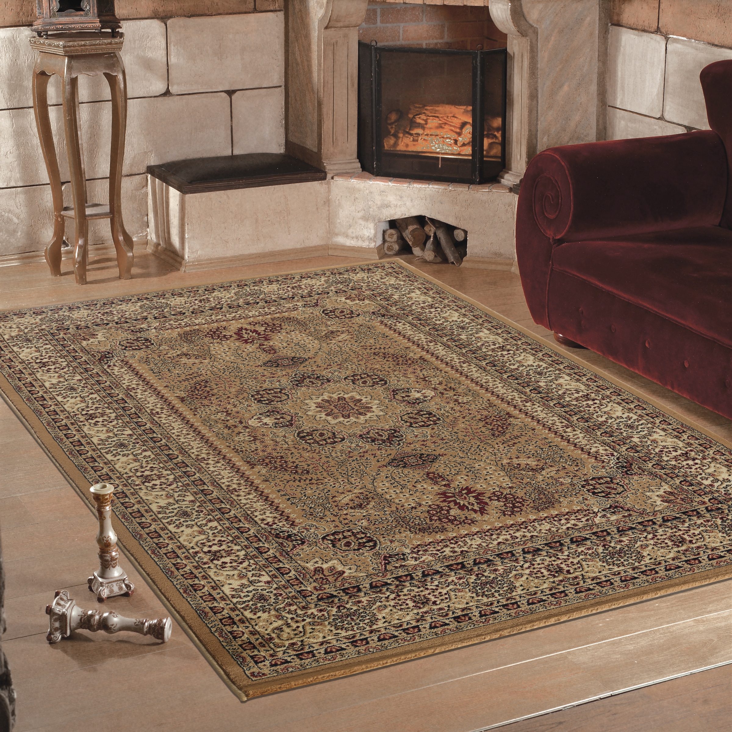 Ayyildiz Teppiche Teppich »Marrakesh 207«, rechteckig, 12 mm Höhe, Kurzflor, Orient-Optik, Webteppich, Wohnzimmer