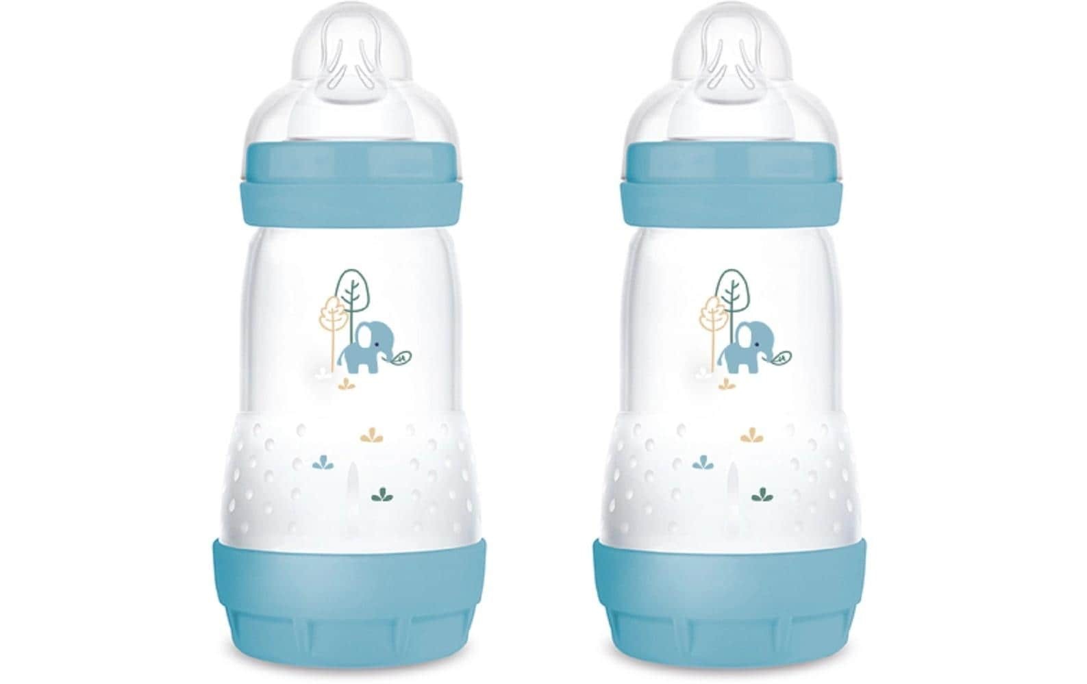 MAM Babyflasche »Easy Start 2er Set Blau 260 ml«