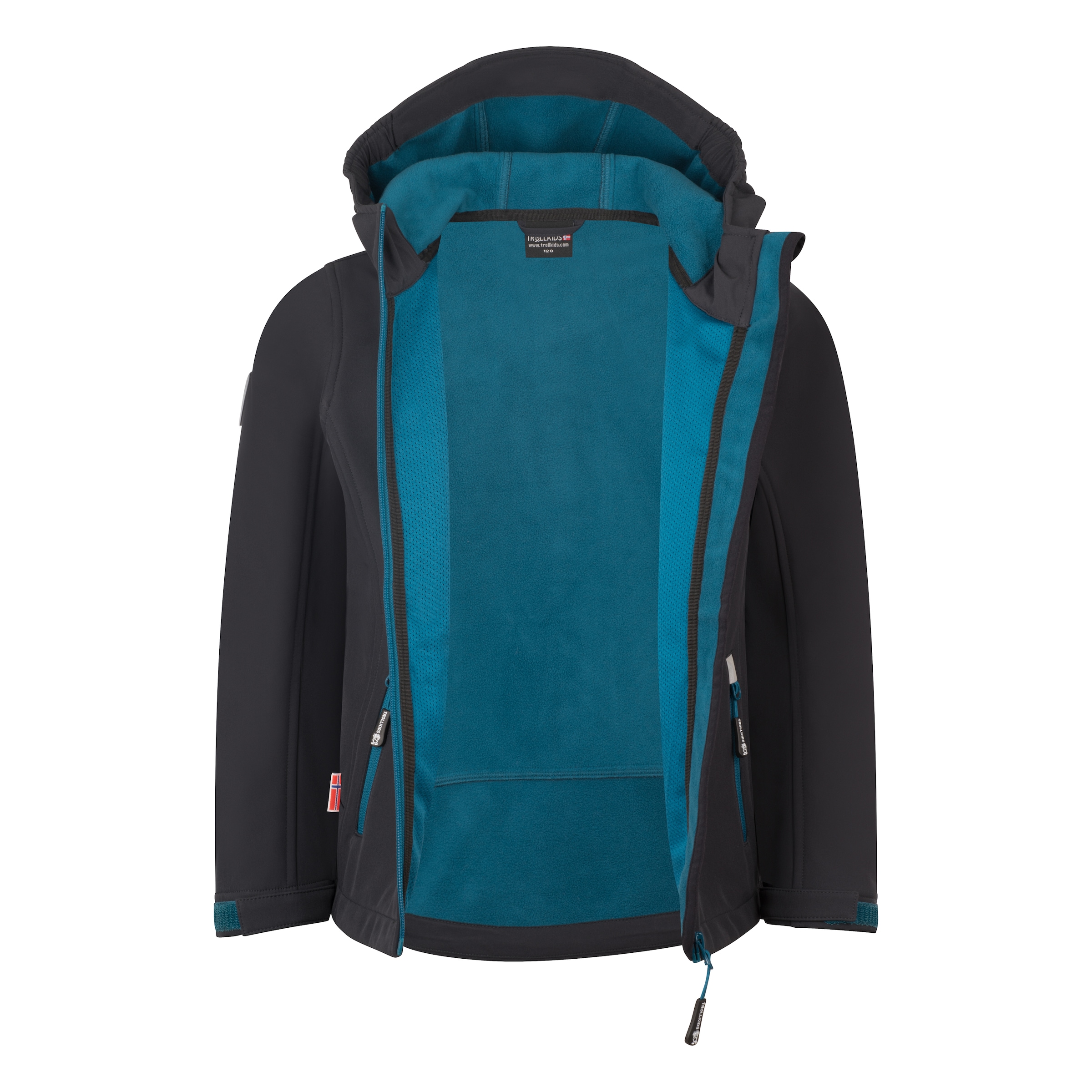 TROLLKIDS Softshelljacke »KIDS TROLLFJORD JACKET«, (1 St.)