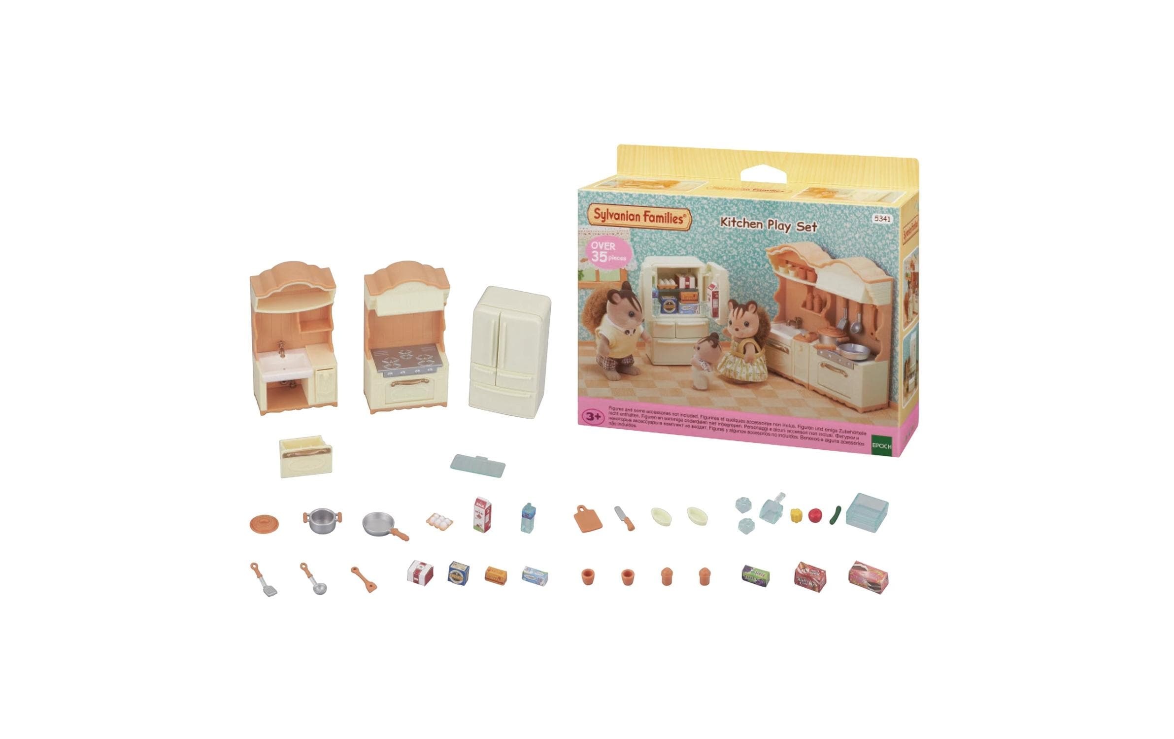 Sylvanian Families Spielfigur »Landhaus Küche mit Kühlschrank«
