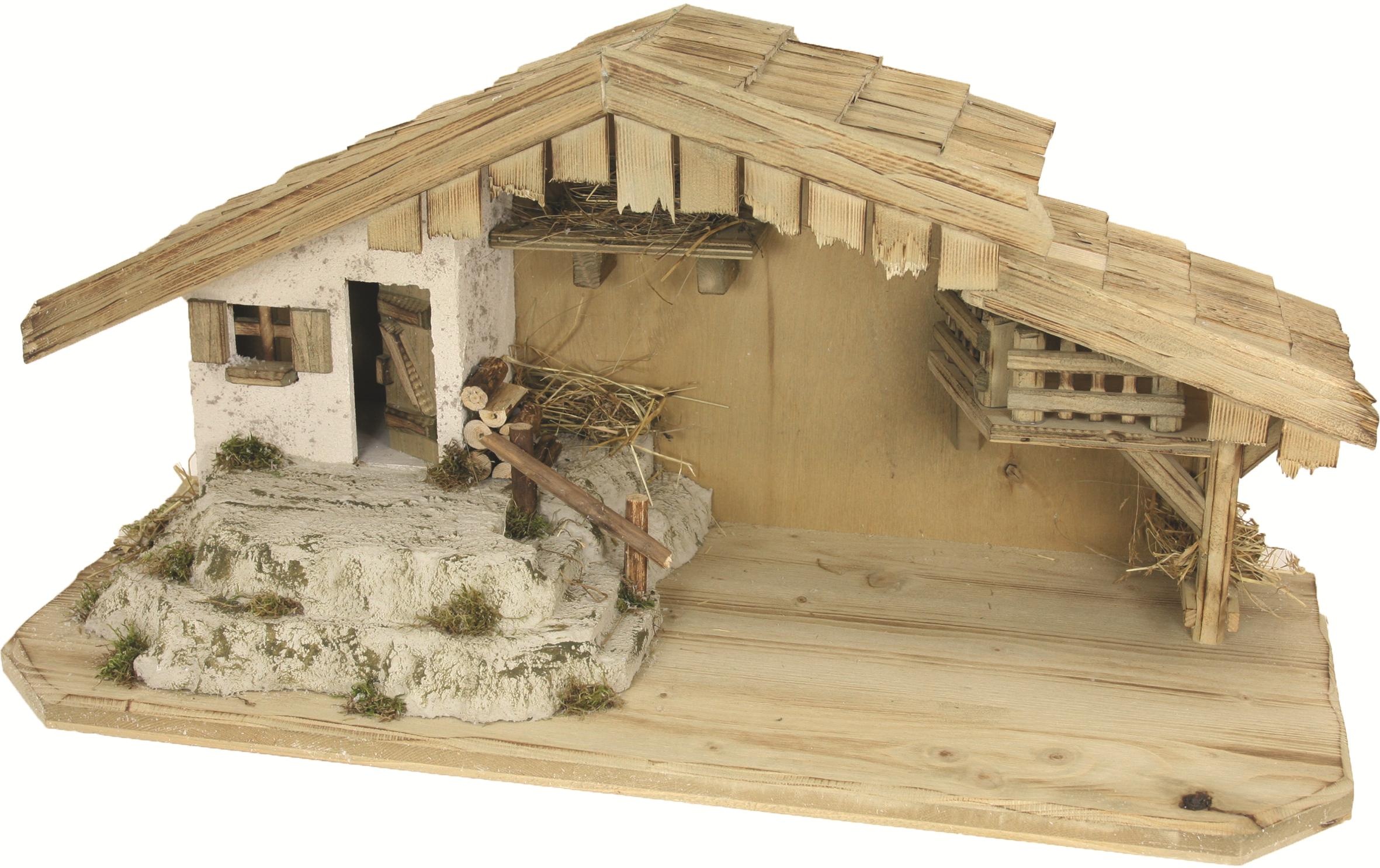 Botanic-Haus Krippenfigur »Stall Ottobeur«, Herkunftsland Holz: Tschechien