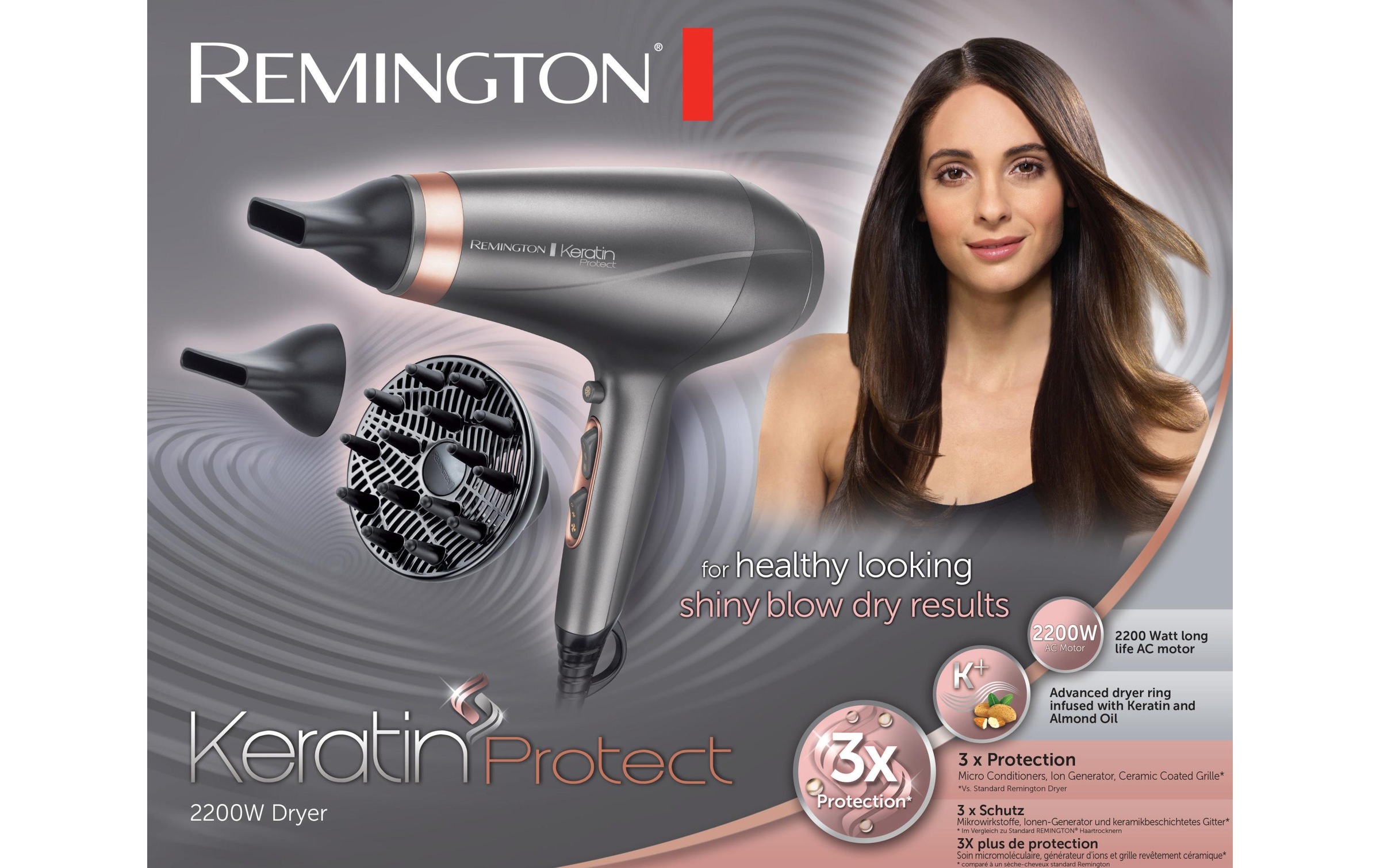 Remington Haartrockner »AC8820 Keratin Protect«, 2200 W