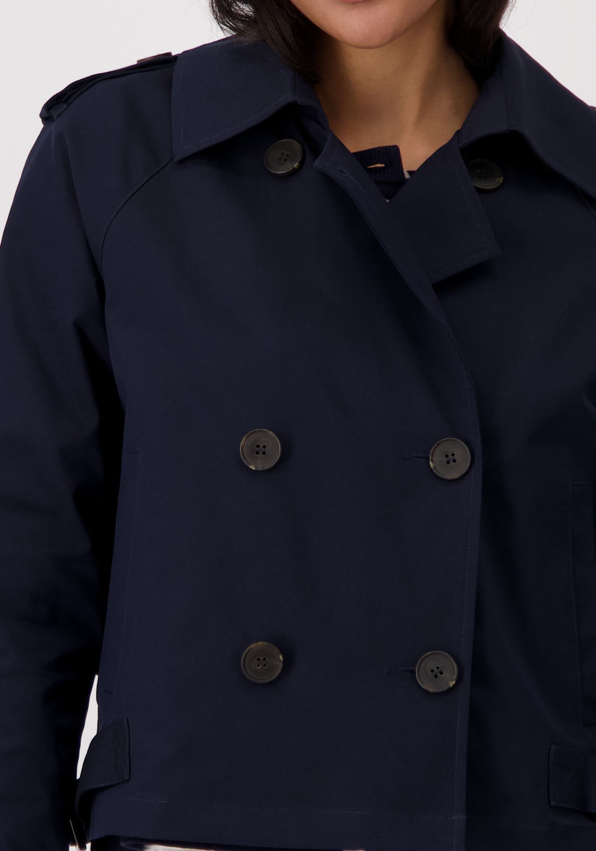 Monari Kurzjacke, ohne Kapuze, im Trench-Style