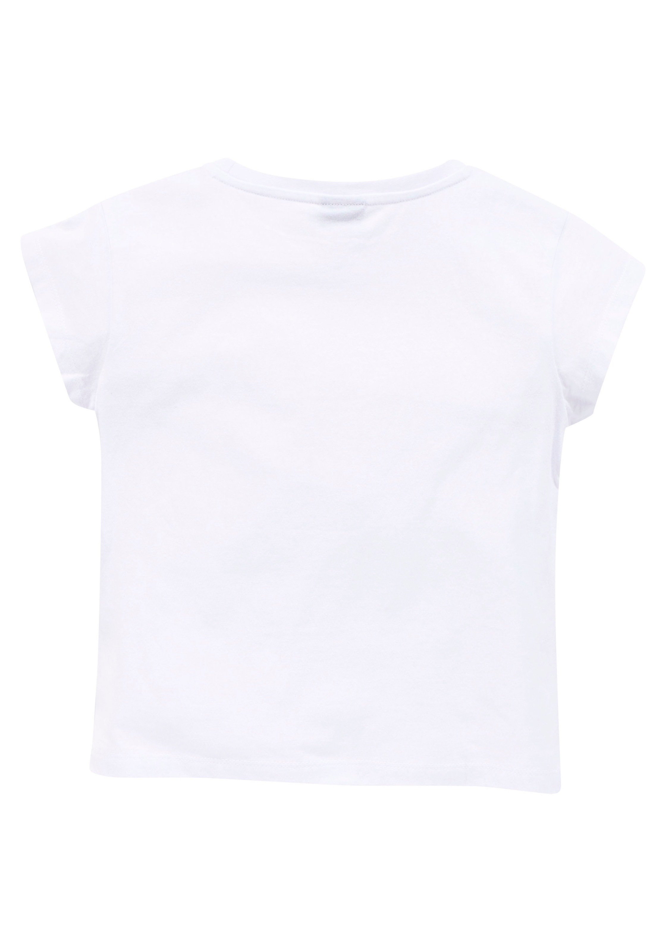 ✵ KIDSWORLD T-Shirt, in kürzerer online Form | bestellen Jelmoli-Versand gerader