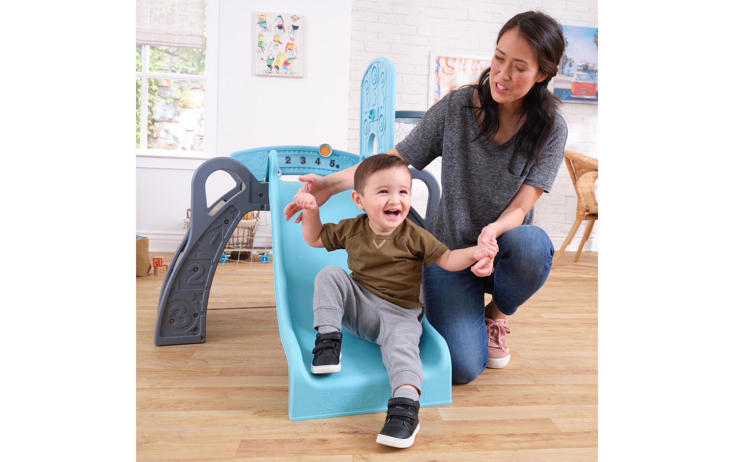 Rutsche »Kid Kraft 5-in-1 Sport-Klettergerüst«