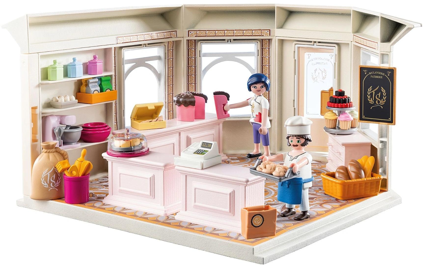 Playmobil® Spielbausteine »Miraculous Französische Bäckerei 71863«, (93 St.)