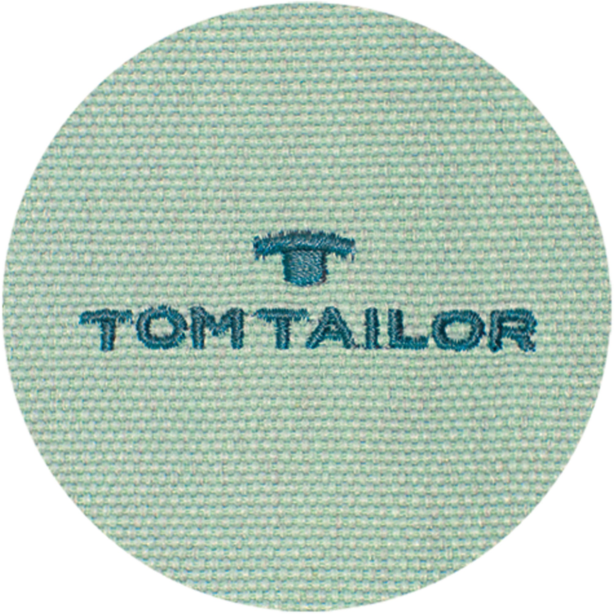 TOM TAILOR HOME Vorhang »Dove Signature«, (1 St.), mit aufgesticktem Markenlogo