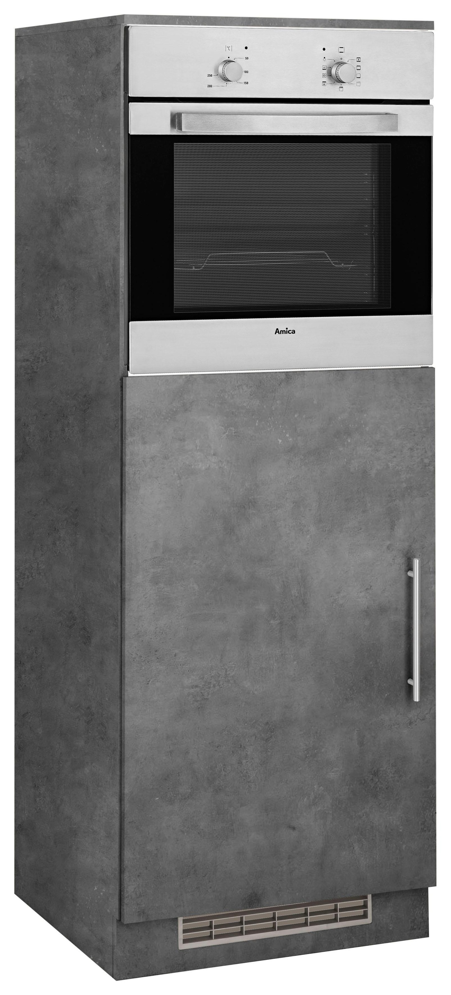 wiho Küchen Backofen/Kühlumbauschrank »Cali«, 60 cm breit